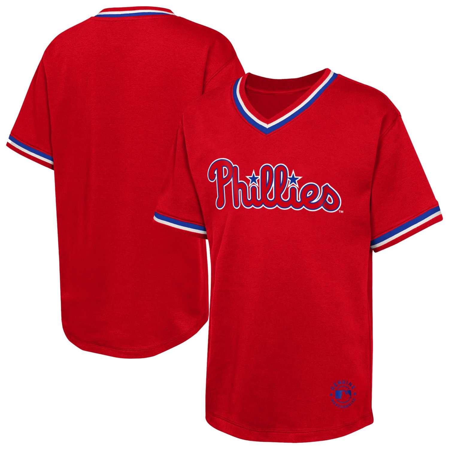 Youth Philadelphia Phillies Relief Pitcher V-Neck T-Shirt - view number 1