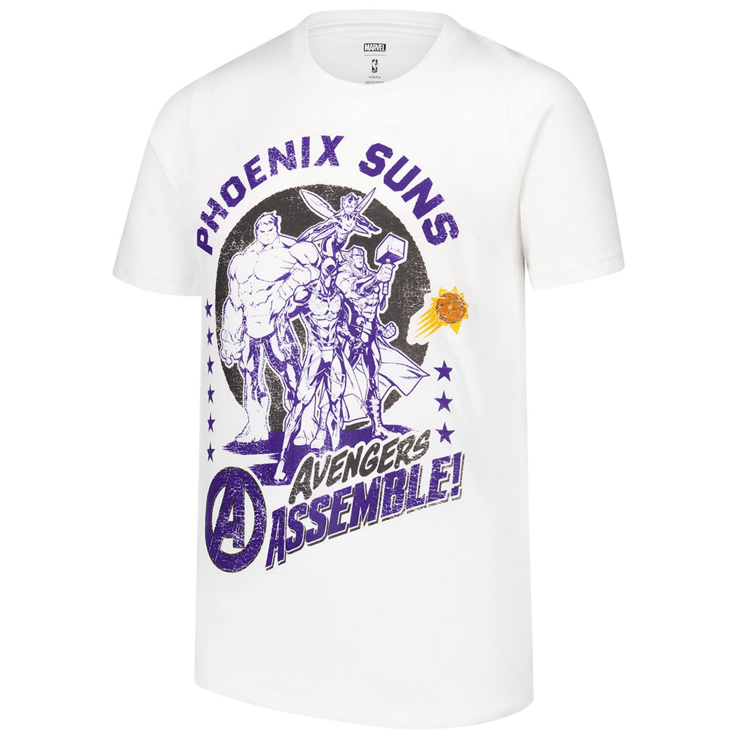 Youth Phoenix Suns NBA x Marvel Avengers Squad T-Shirt                                                                           - view number 2