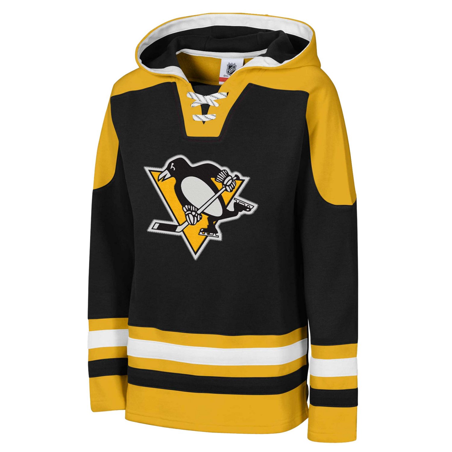 Youth Pittsburgh Penguins Ageless Must Have Home V-Neck Pullover Hoodie                                                          - view number 2