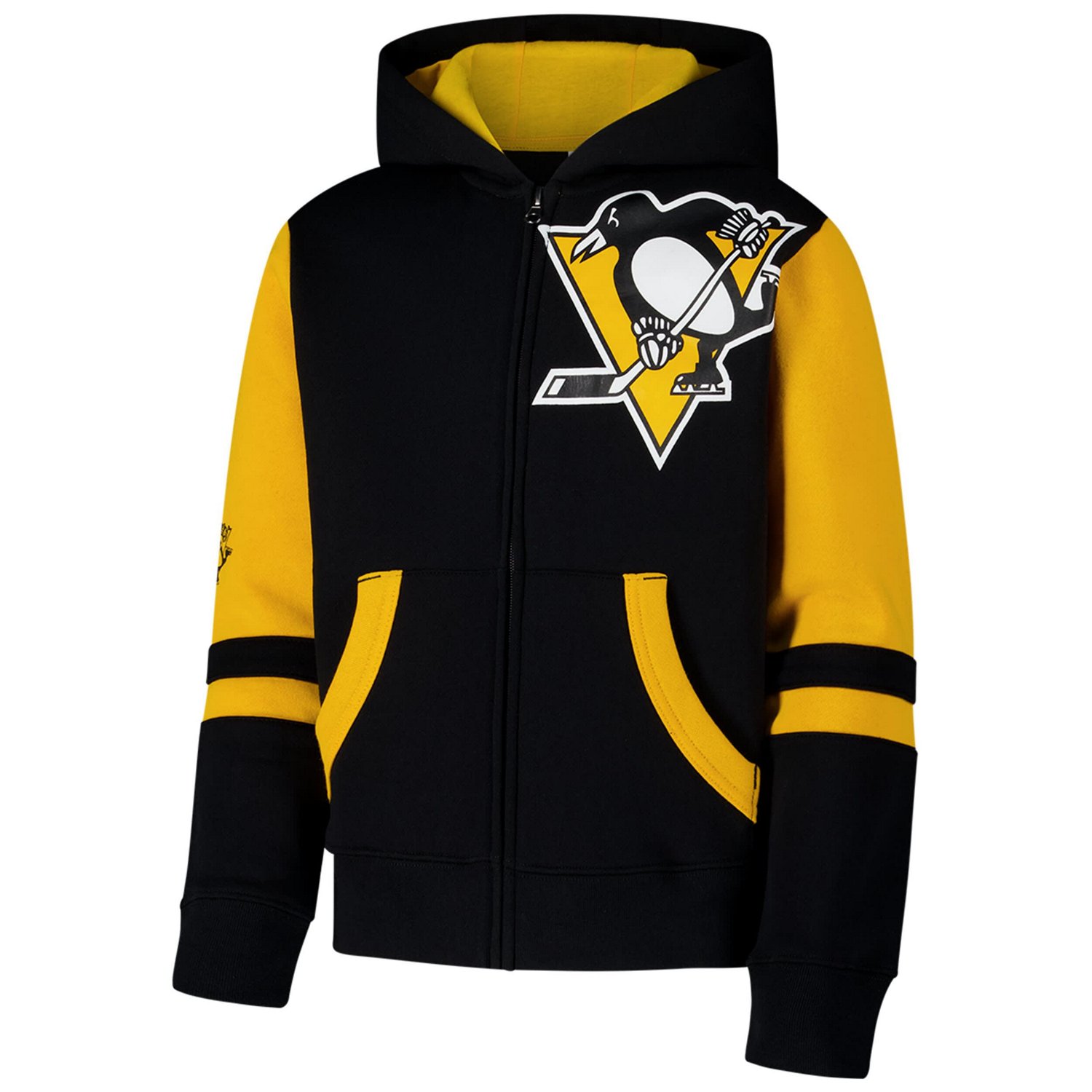 Youth Pittsburgh Penguins Face Off Full-Zip Hoodie - view number 2