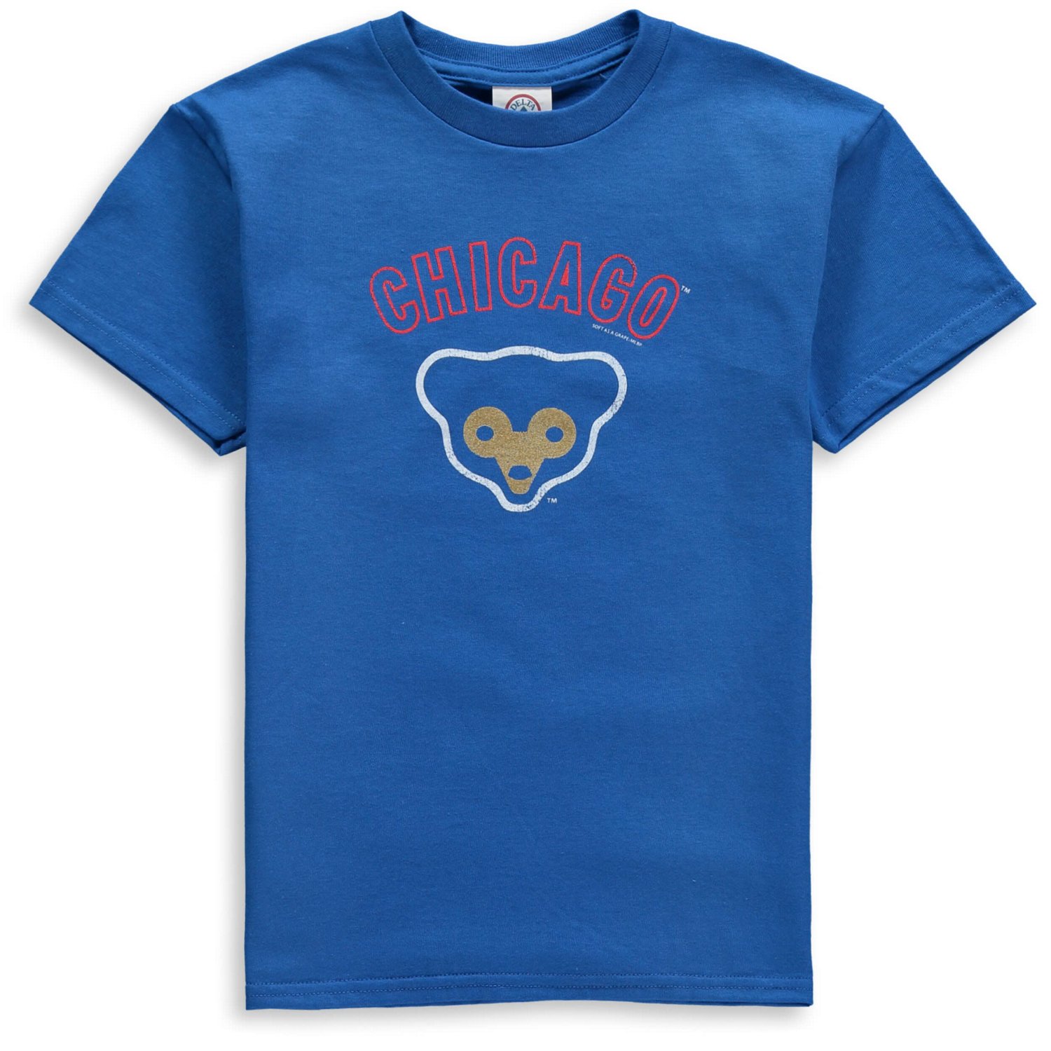 Youth Soft as a Grape Chicago Cubs Cooperstown Collection T-Shirt