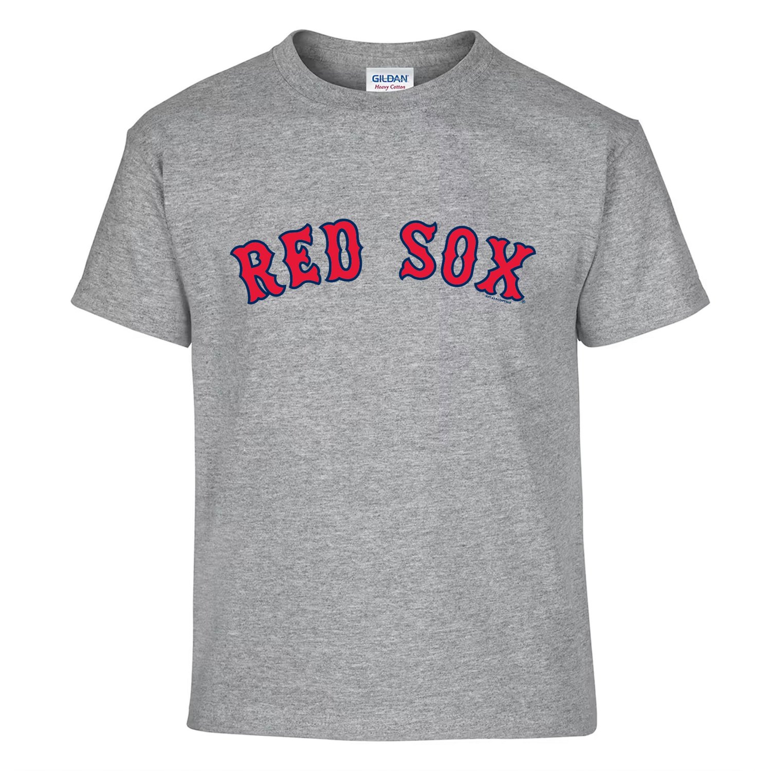 Youth Soft as a Grape Gray Boston Red Sox Two-Pack T-Shirt Set