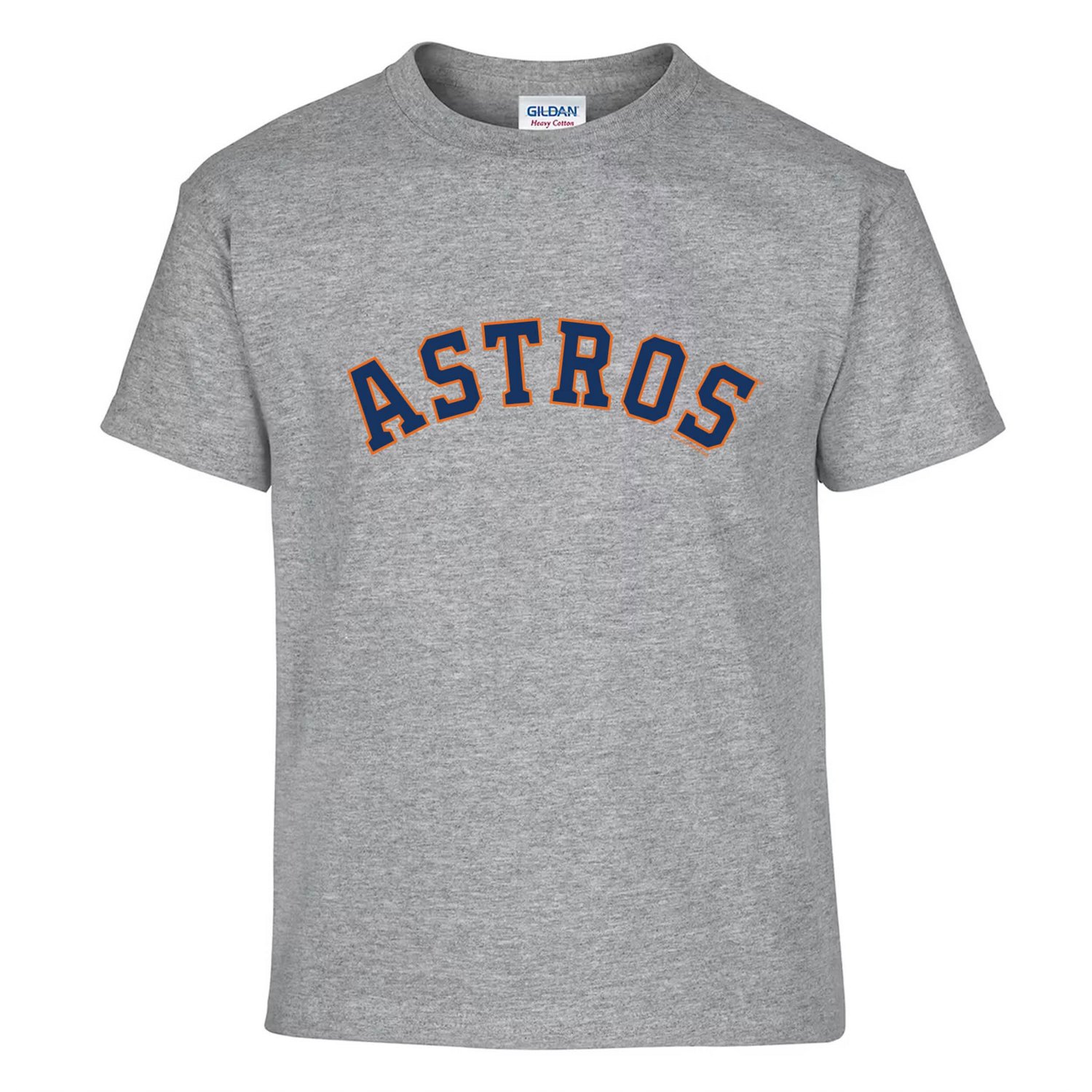 Youth Soft as a Grape Gray Houston Astros Two-Pack T-Shirt Set