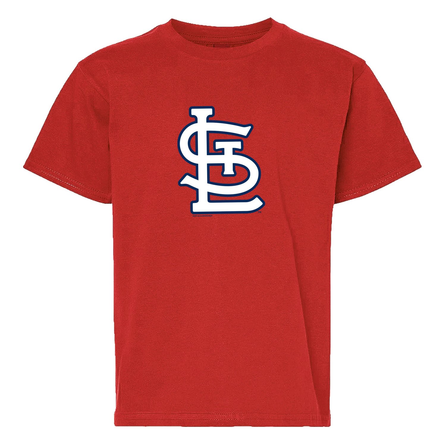 Youth Soft as a Grape Gray St Louis Cardinals Two-Pack T-Shirt Set