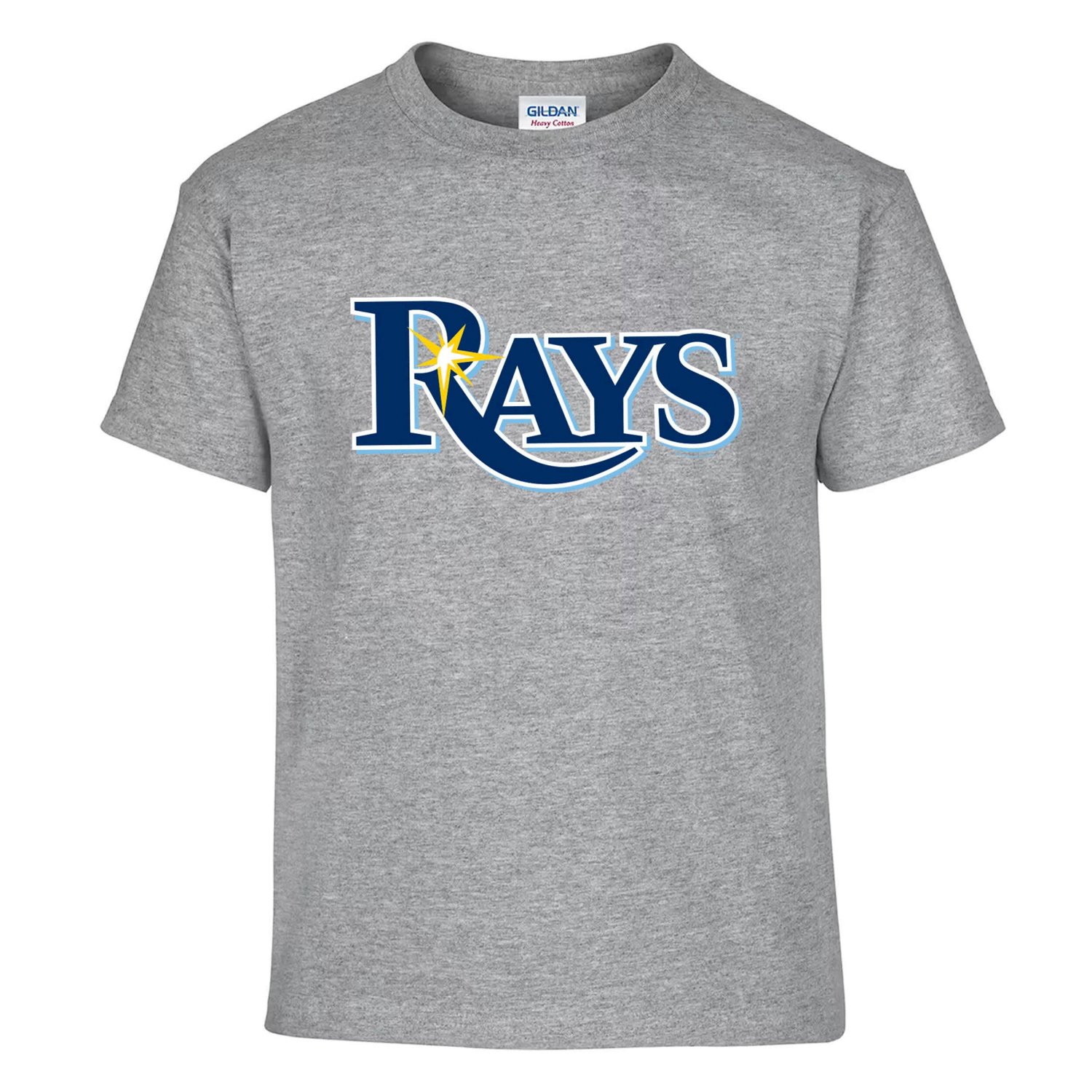 Youth Soft as a Grape Gray Tampa Bay Rays Two-Pack T-Shirt Set