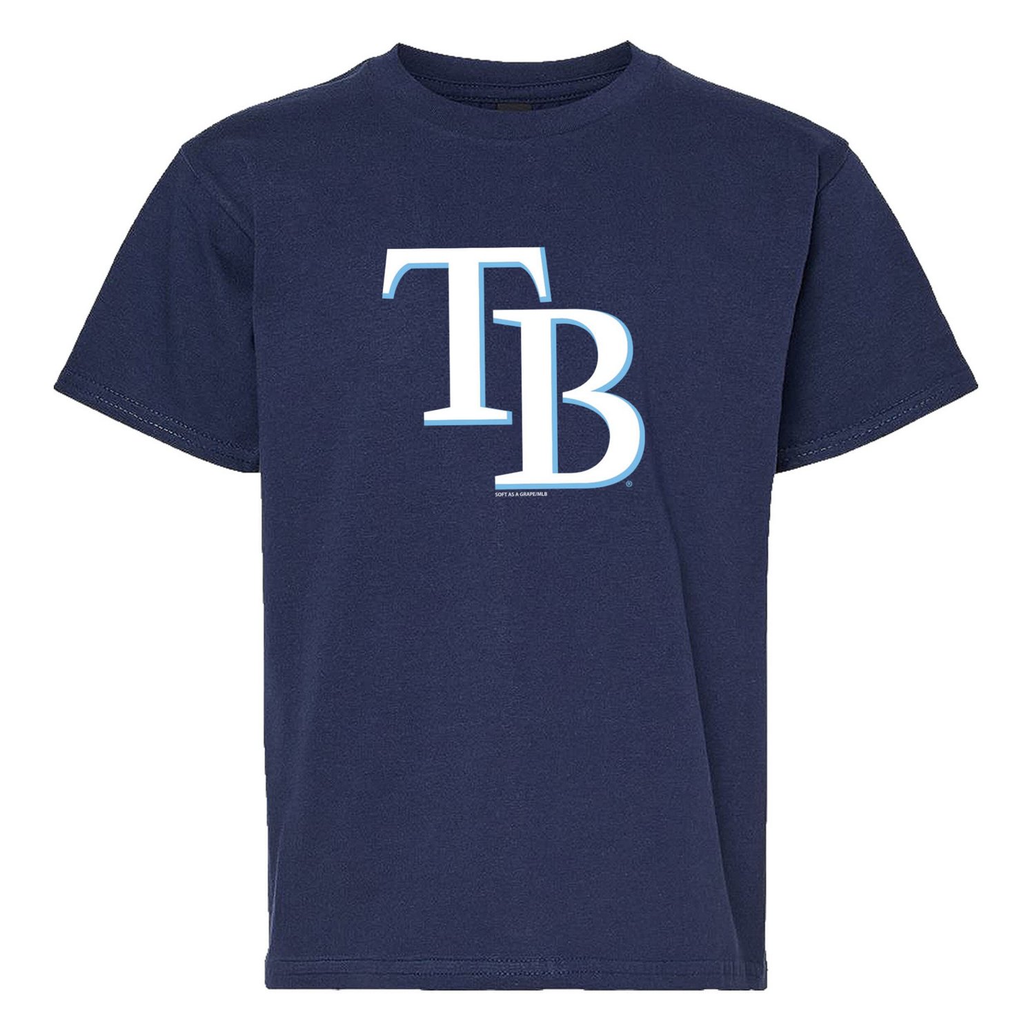 Youth Soft as a Grape Gray Tampa Bay Rays Two-Pack T-Shirt Set