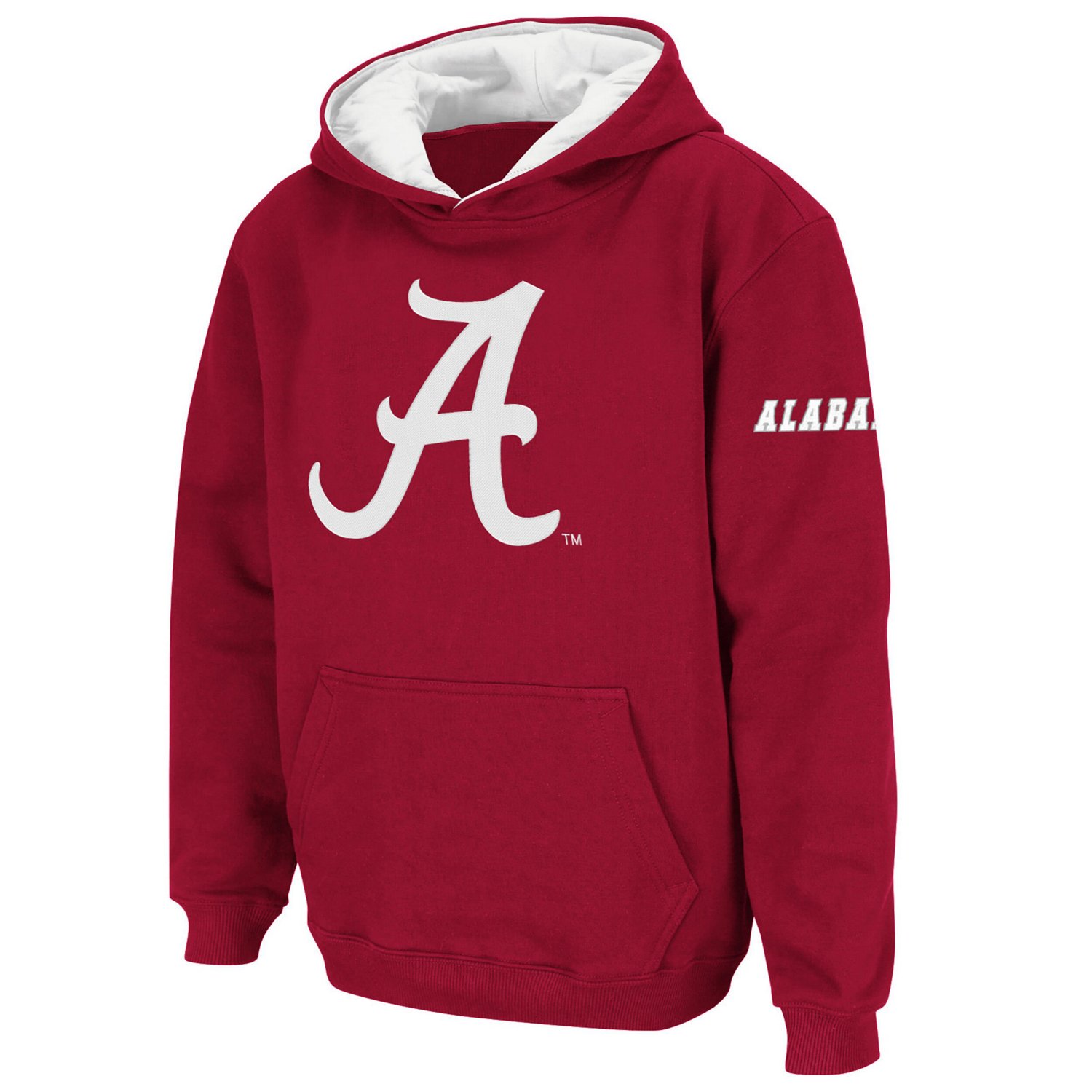 Youth Stadium Athletic Alabama Tide Big Logo Pullover Hoodie                                                                     - view number 1