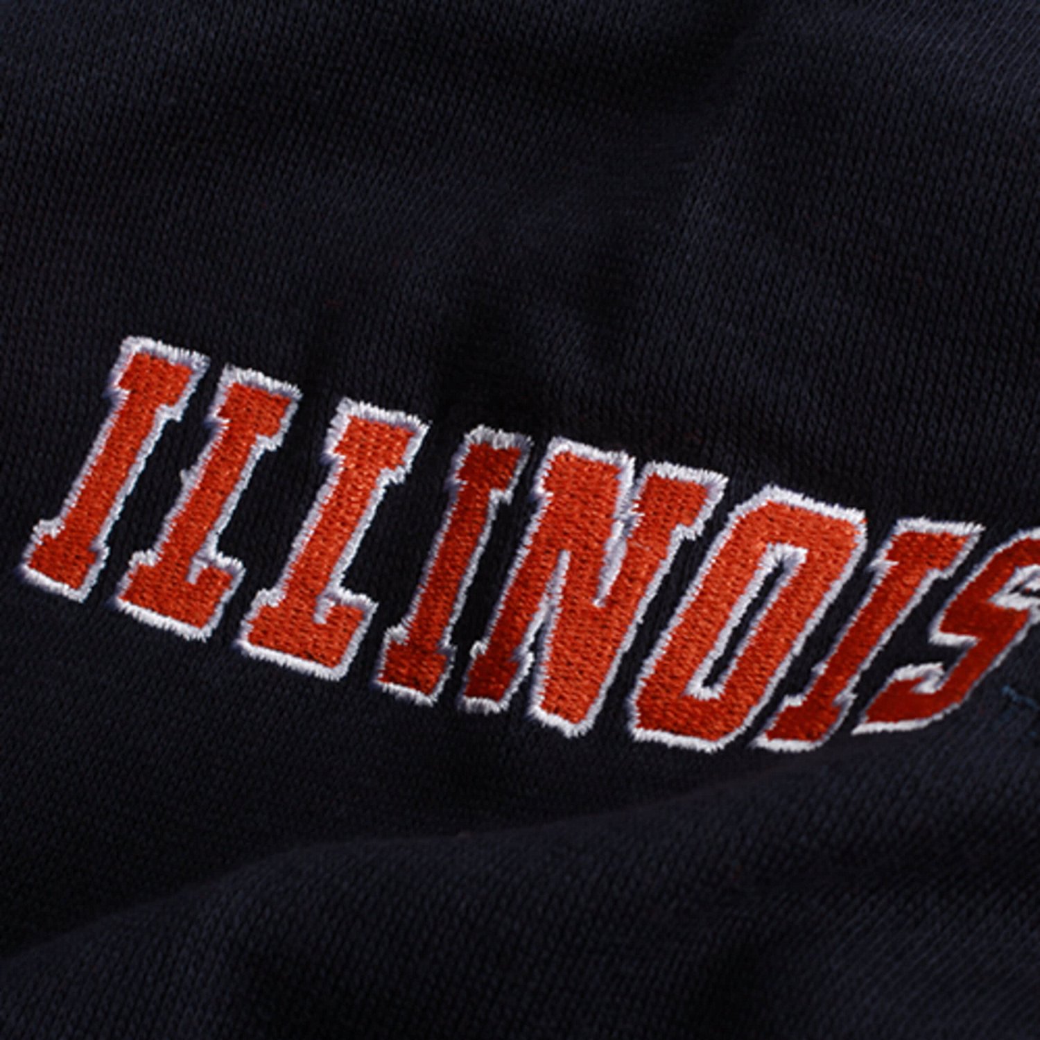 Youth Stadium Athletic Illinois Fighting Illini Big Logo Pullover Hoodie - view number 3