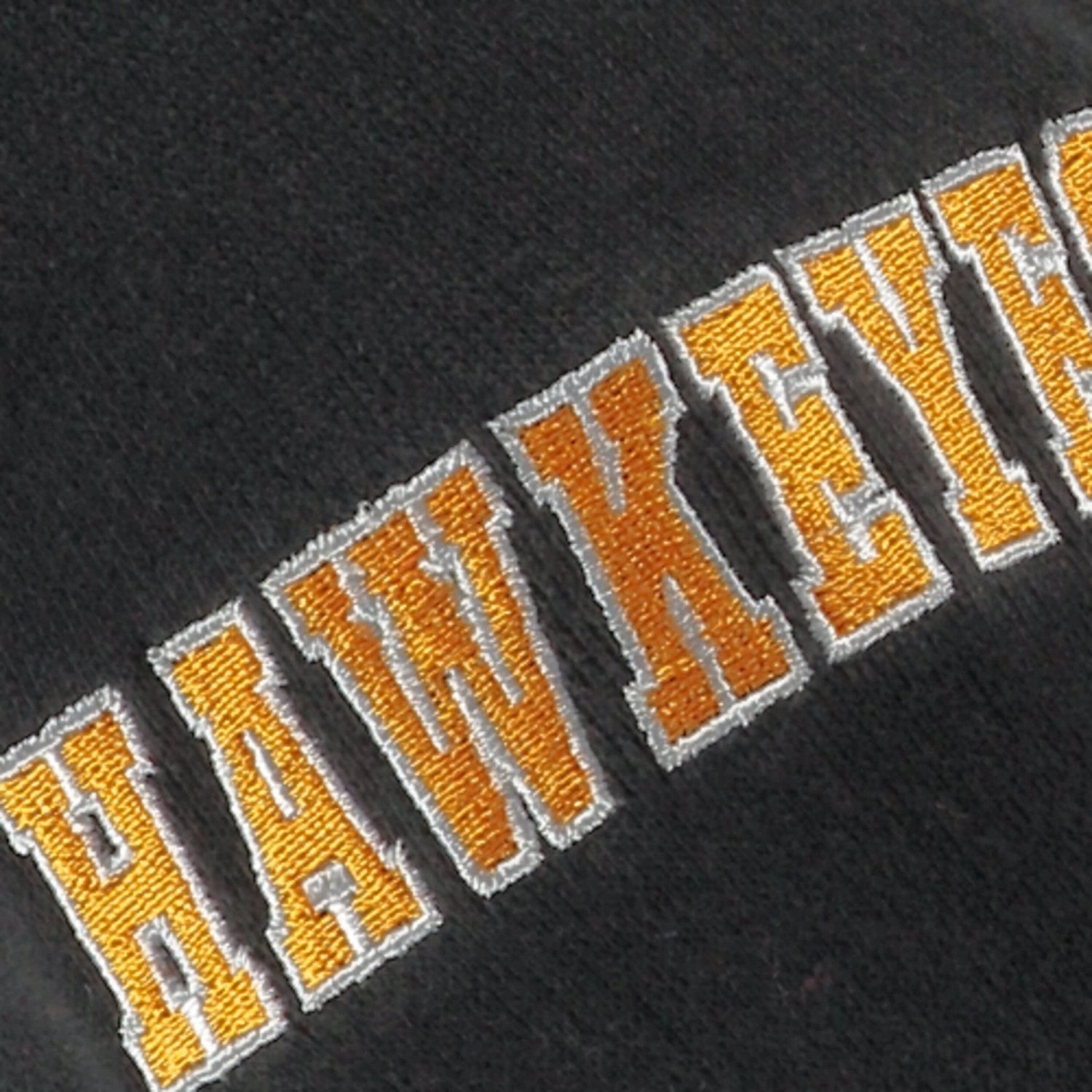 Youth Stadium Athletic Iowa Hawkeyes Big Logo Pullover Hoodie                                                                    - view number 3