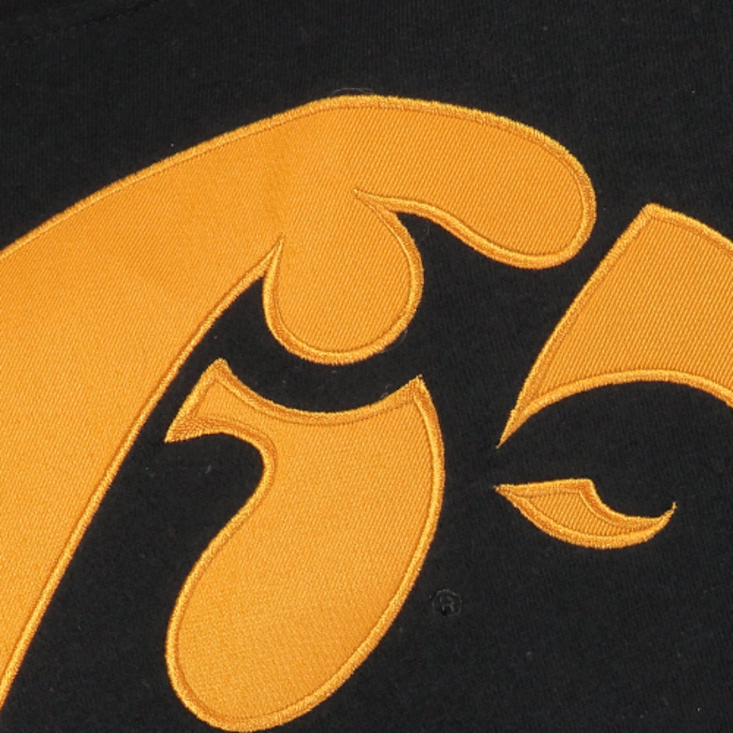 Youth Stadium Athletic Iowa Hawkeyes Big Logo Pullover Hoodie                                                                    - view number 2