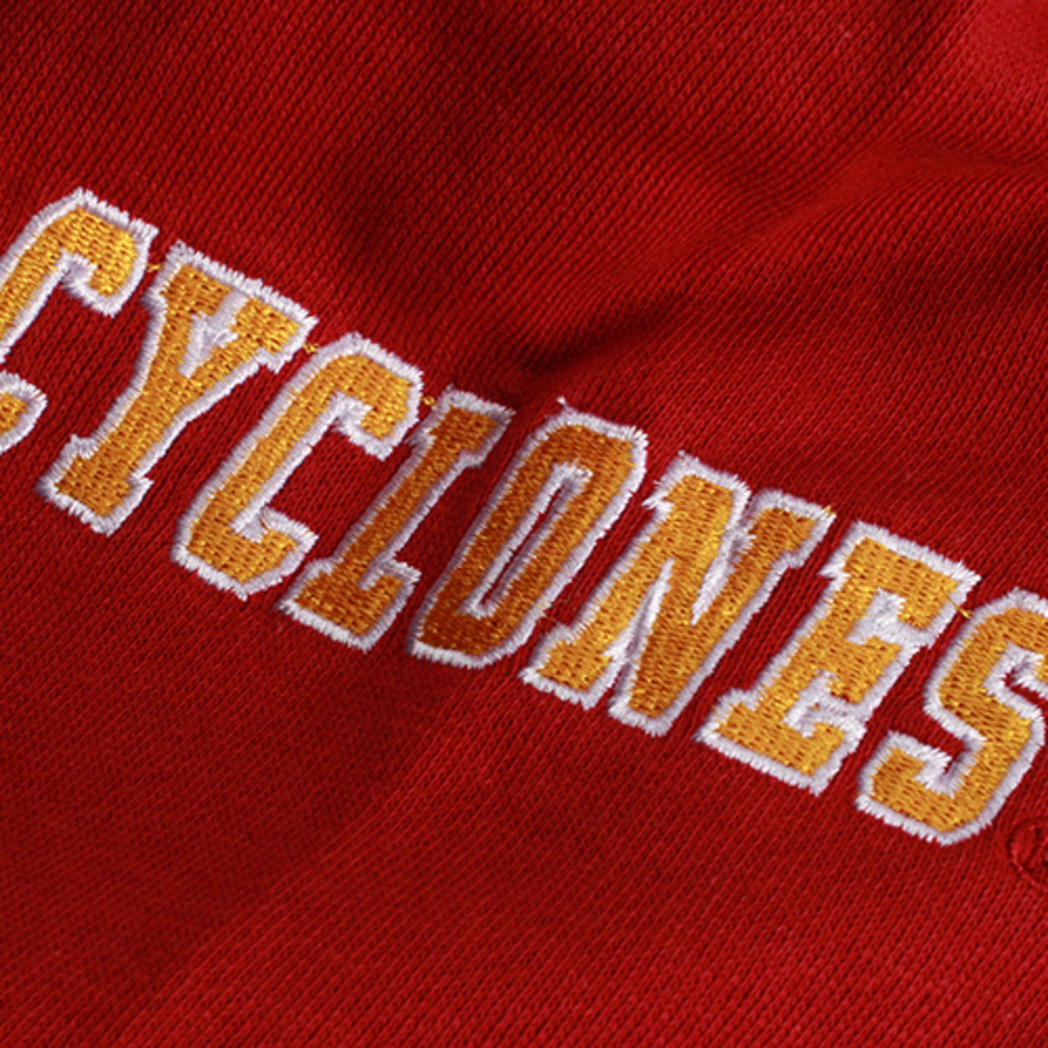 Youth Stadium Athletic Iowa State Cyclones Big Logo Pullover Hoodie                                                              - view number 3