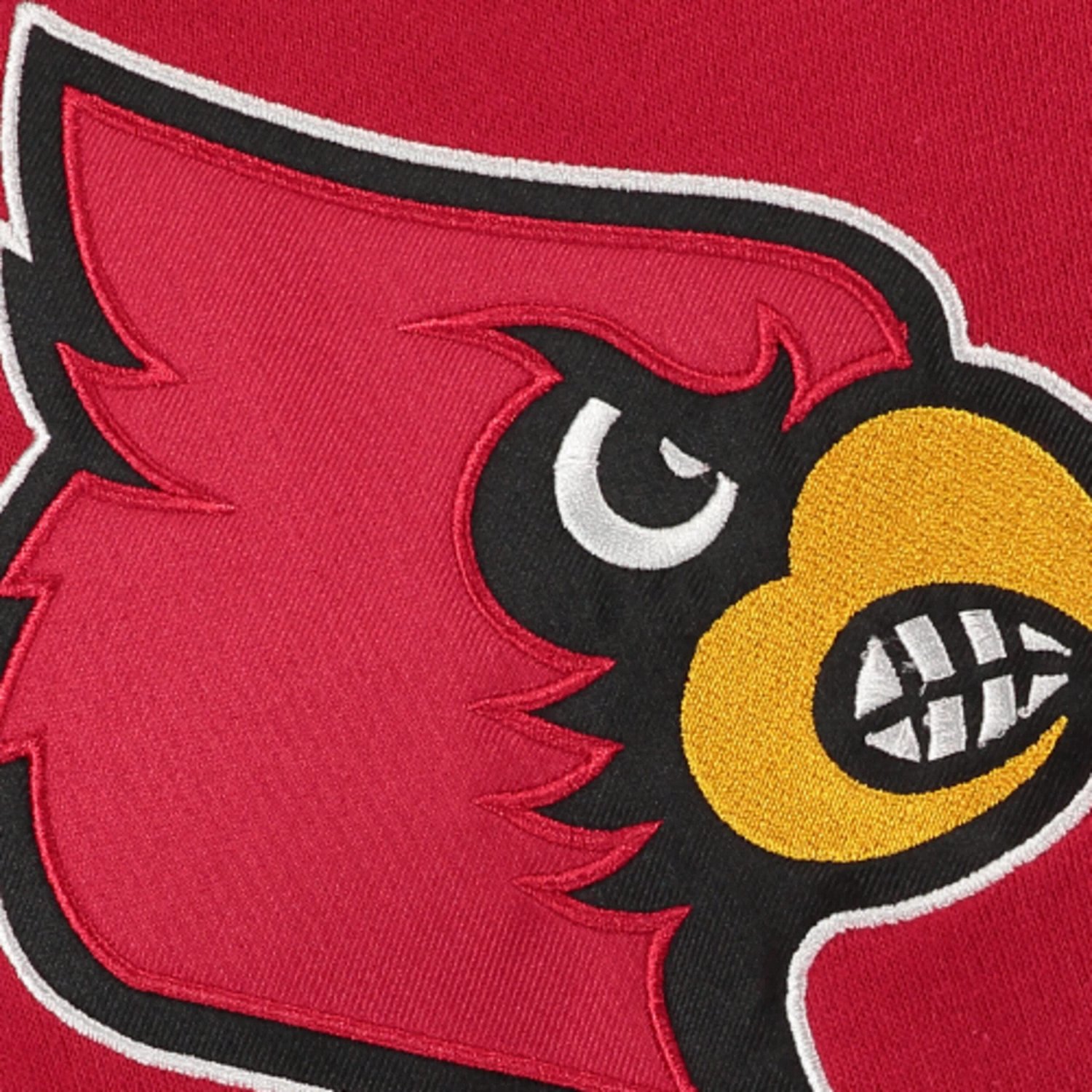 Youth Stadium Athletic Louisville Cardinals Big Logo Pullover Hoodie                                                             - view number 2