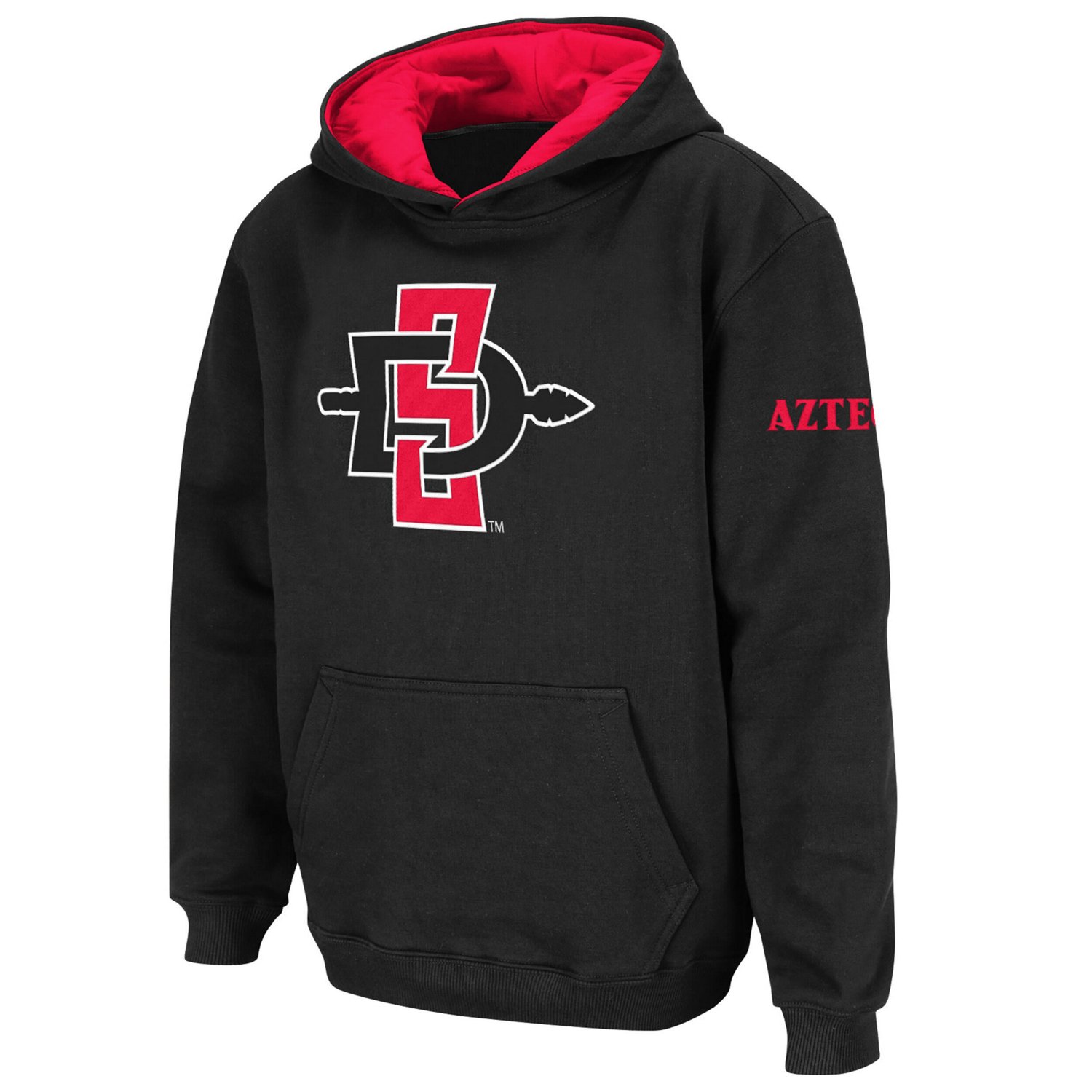 Youth Stadium Athletic San Diego State Aztecs Big Logo Pullover Hoodie