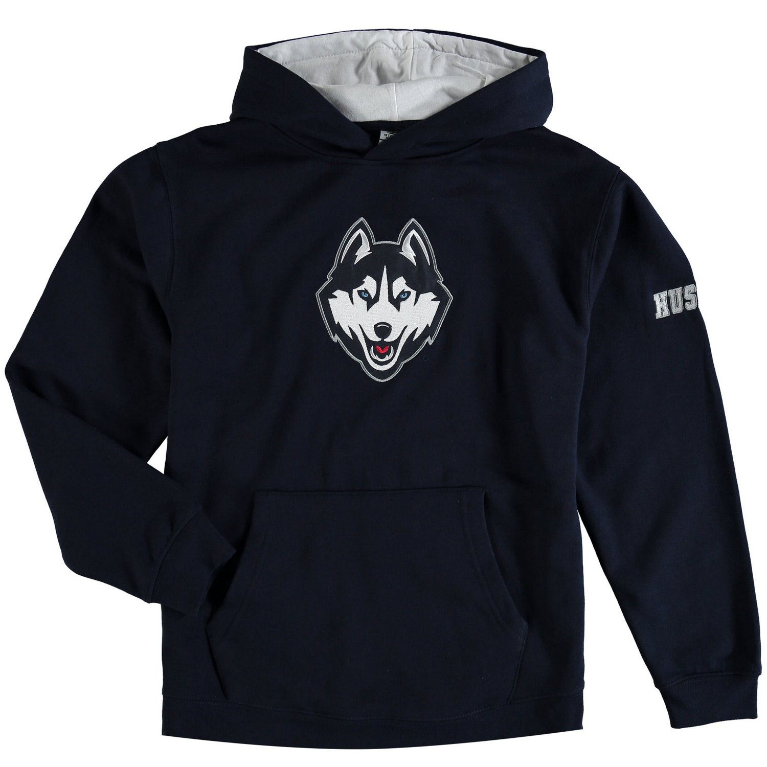 Youth Stadium Athletic UConn Huskies Big Logo Pullover Hoodie - view number 1