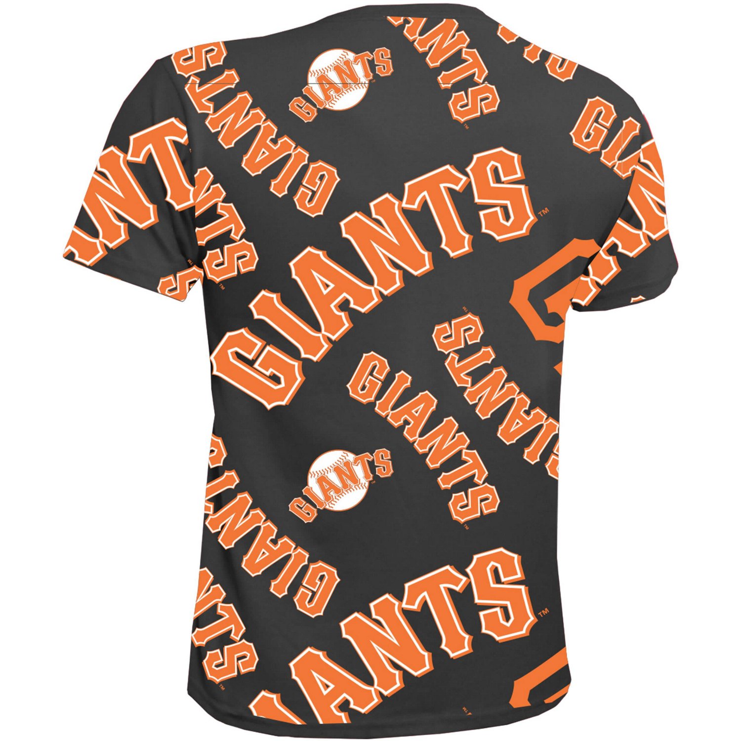 Youth Stitches San Francisco Giants Allover Team T-Shirt - view number 3