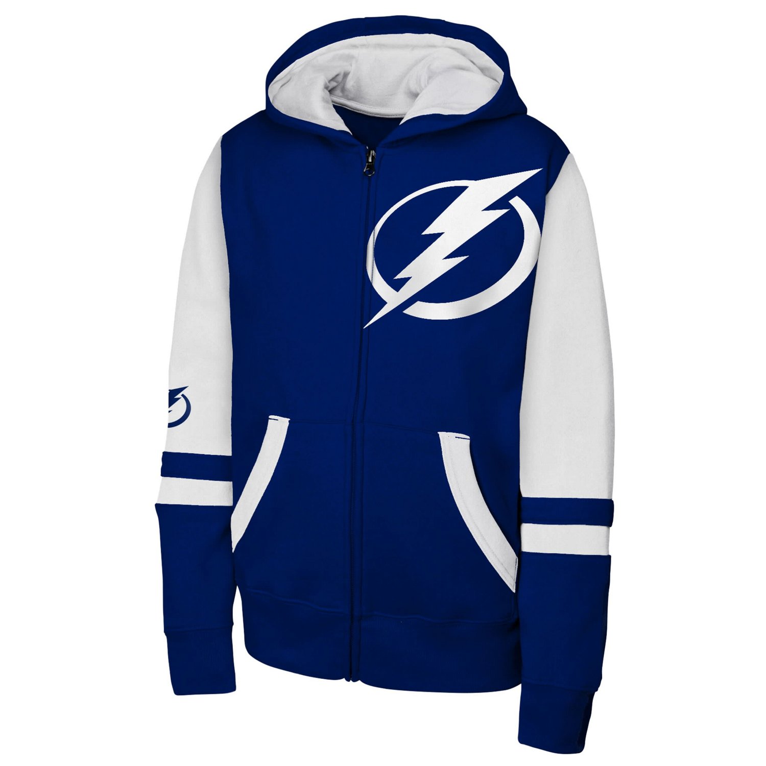 Youth Tampa Bay Lightning Face Off Full-Zip Hoodie - view number 2