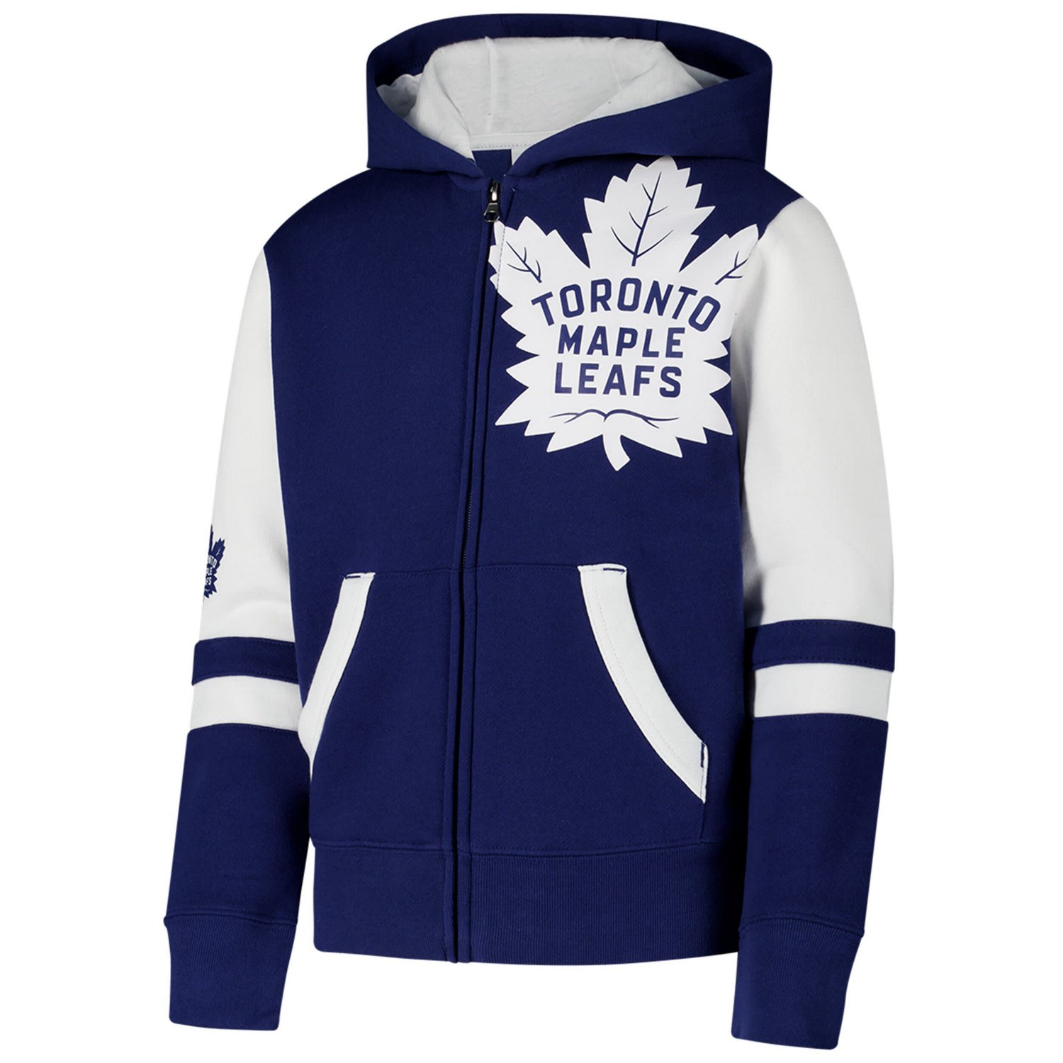 Youth Toronto Maple Leafs Face Off Full-Zip Hoodie