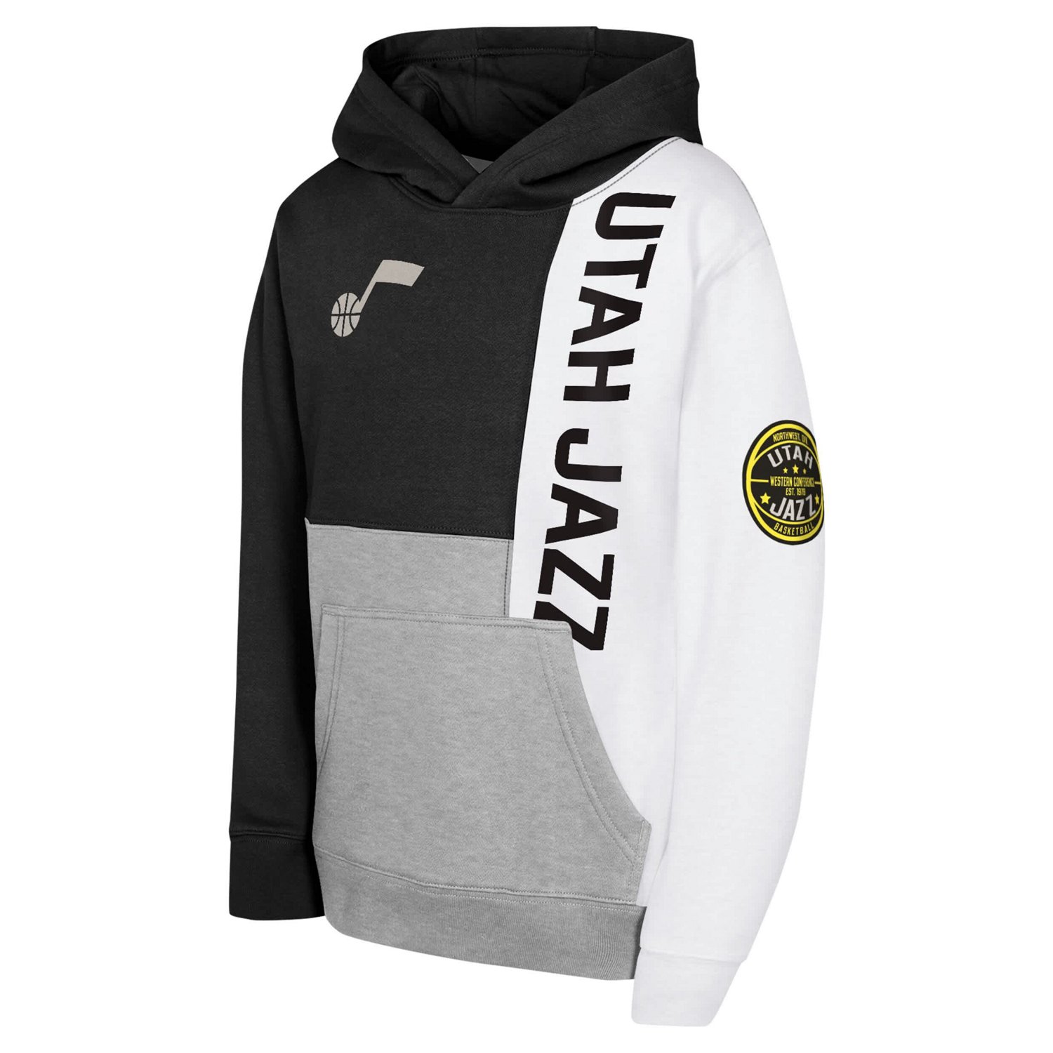 Youth Utah Jazz Splash Pullover Hoodie - view number 2
