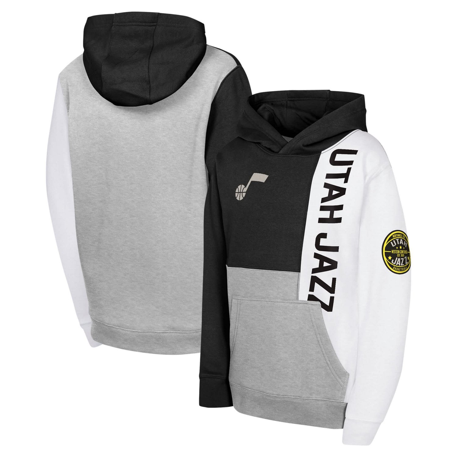 Youth Utah Jazz Splash Pullover Hoodie - view number 1