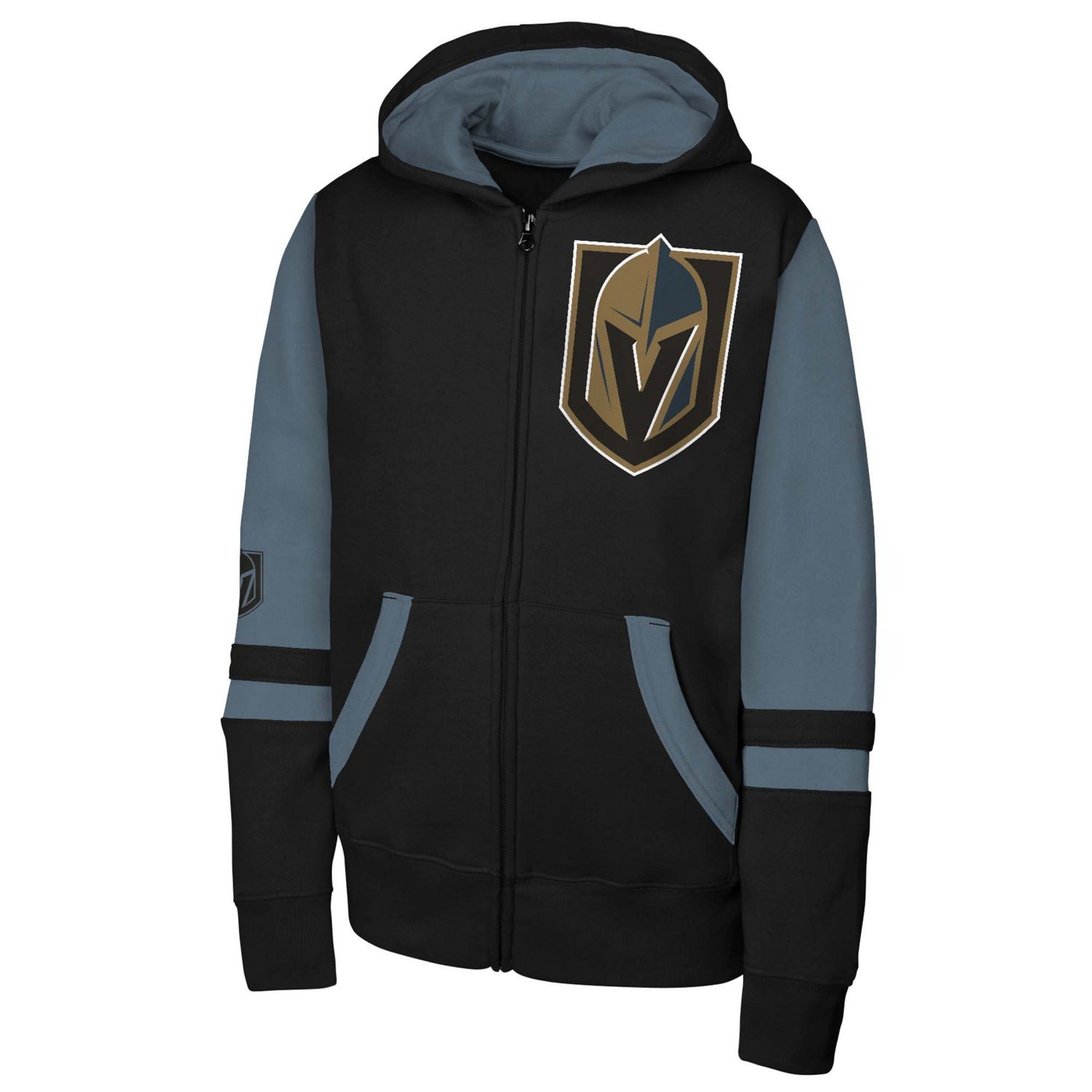 Youth Vegas Golden Knights Face Off Full-Zip Hoodie - view number 2