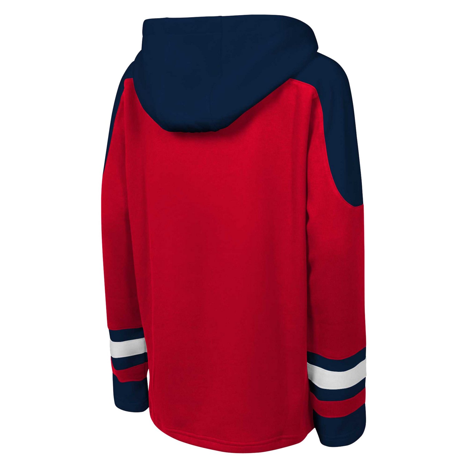 Youth Washington Capitals Ageless Must Have Home V-Neck Pullover Hoodie                                                          - view number 3
