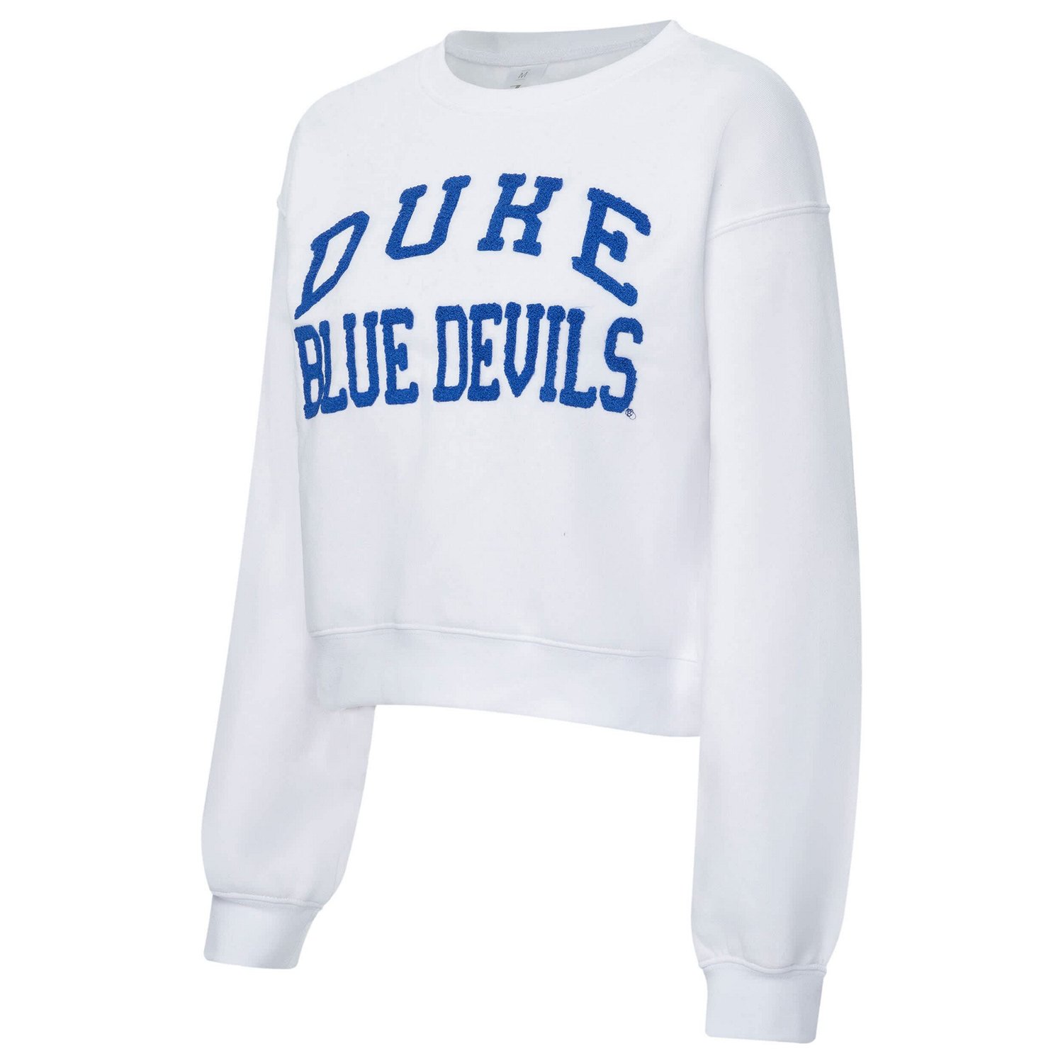 ZooZatz Duke Blue Devils Chenille Cropped Sweatshirt - view number 2