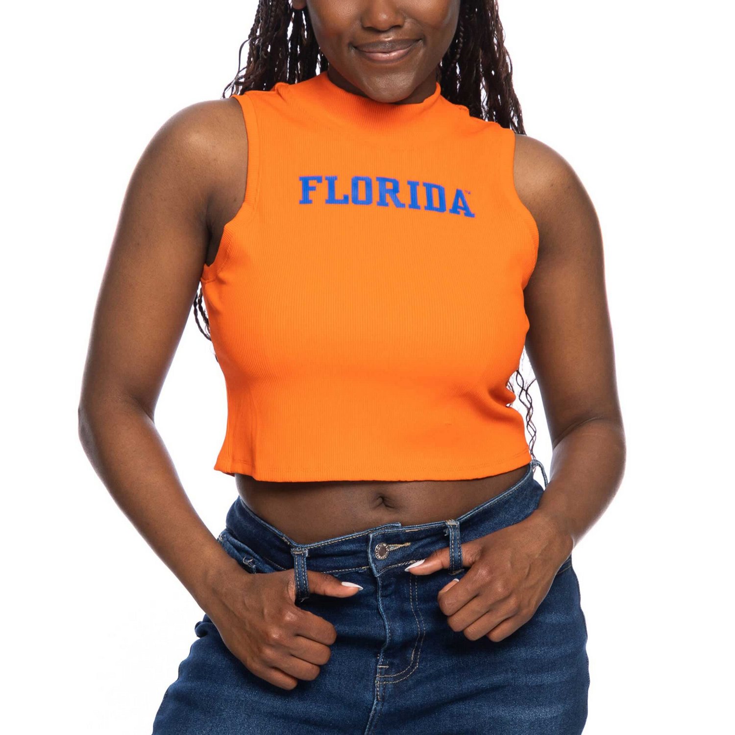 ZooZatz Florida Gators Cropped Tank Top