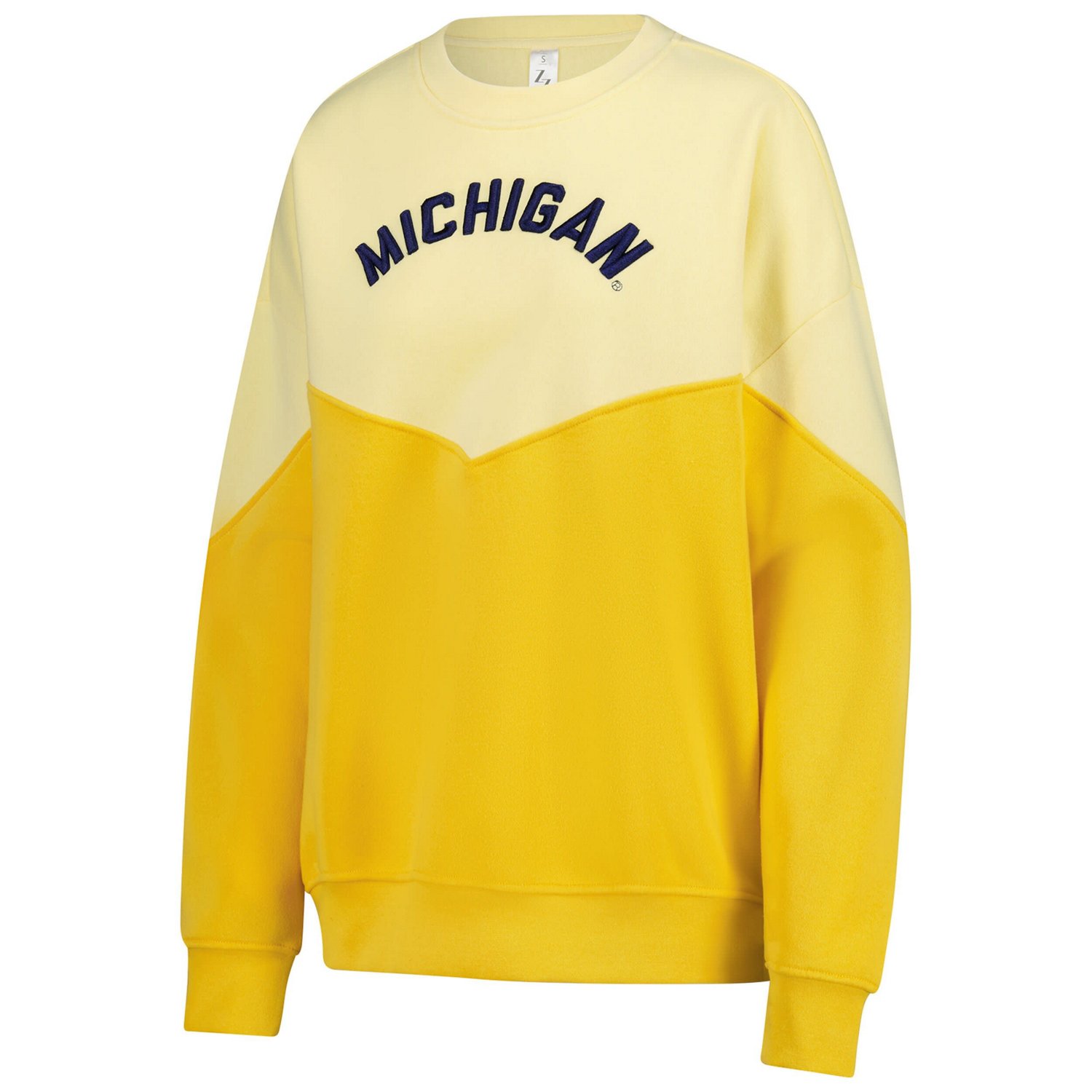 ZooZatz Michigan Wolverines Bestie Oversized Pullover Sweatshirt - view number 2