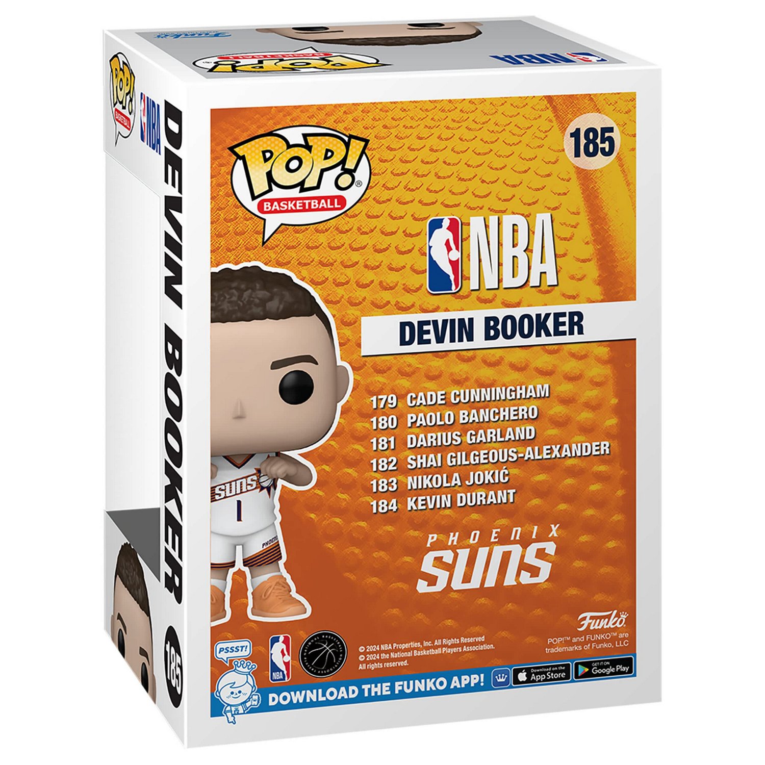 Funk Pop! Devin Booker Phoenix Suns Fanatics Exclusive Association Vinyl Figure - view number 2