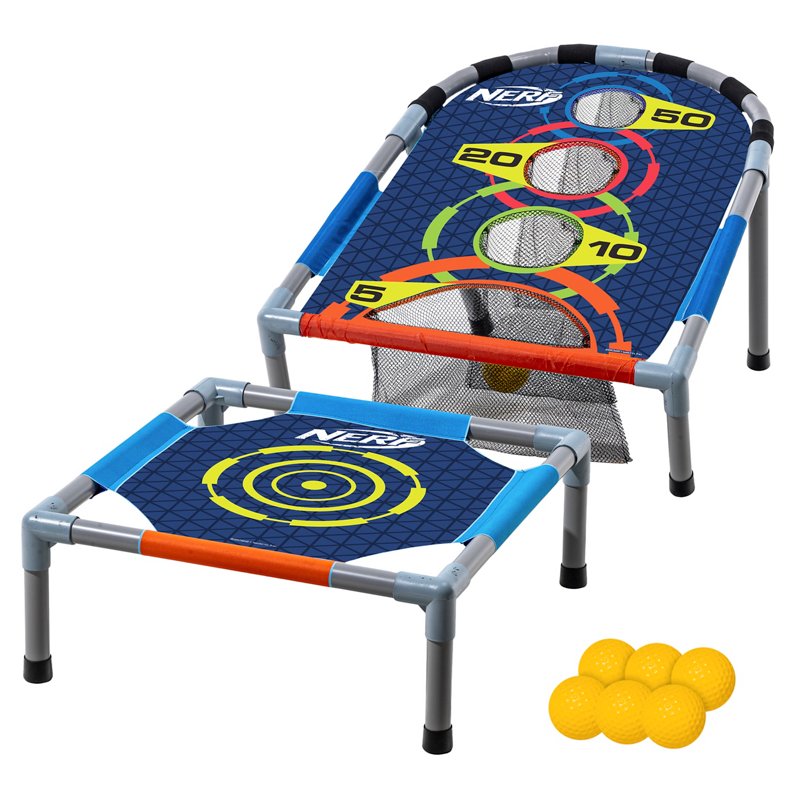 NERF Kids Bounce N Score Target Toss Game Set - Outdoor Games at Academy Sports