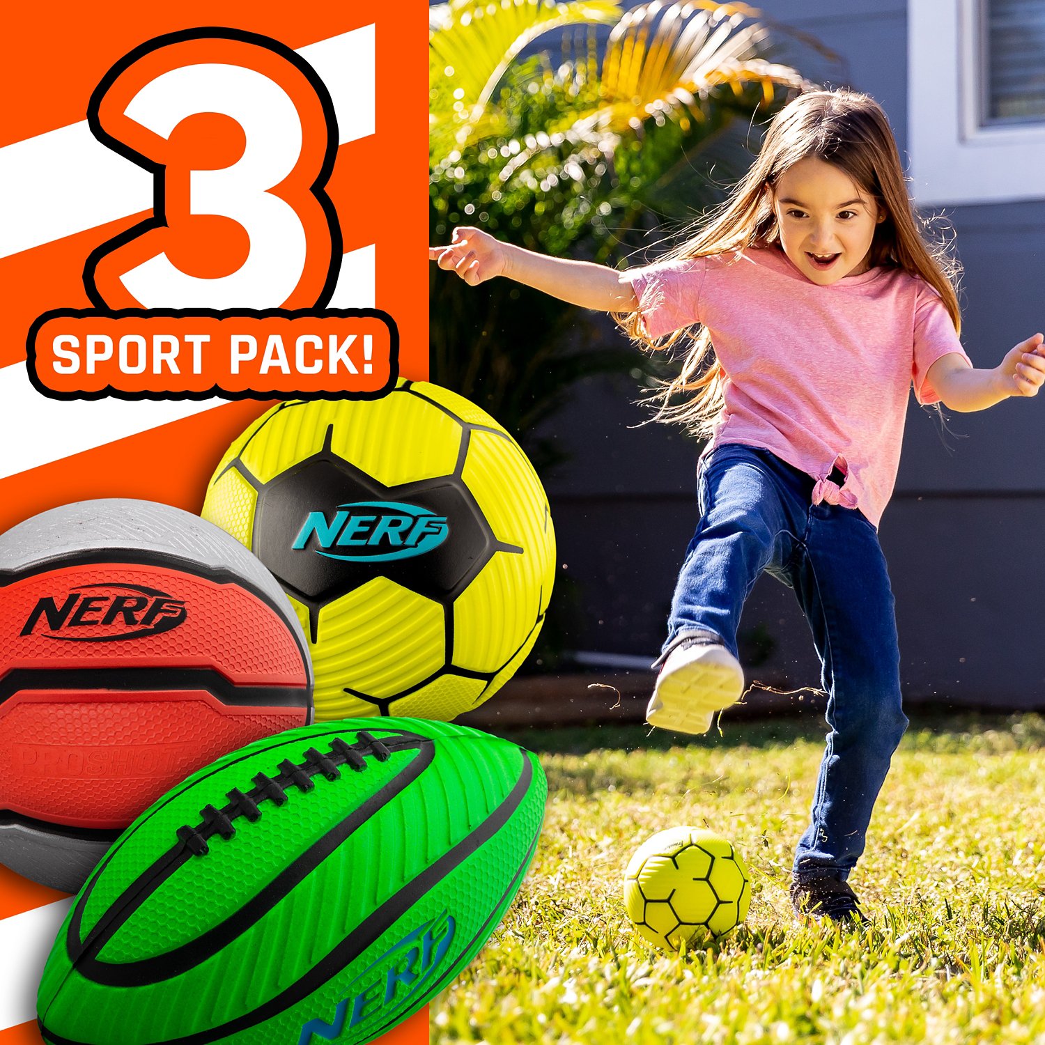  NERF Mini Foam Sports Ball Set - view number 2