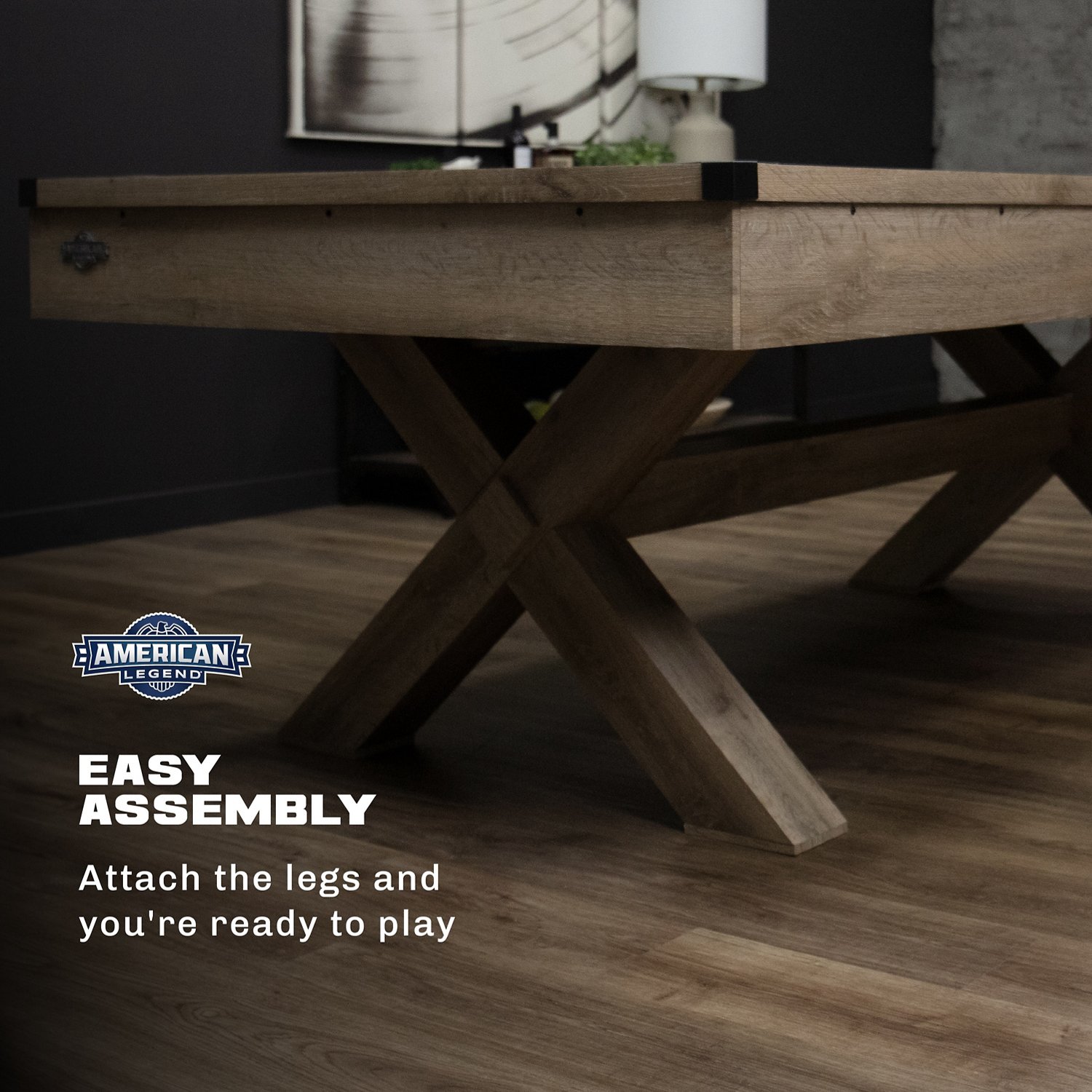 American Legend 84" Westbrook Collection Billiards Table                                                                         - view number 4