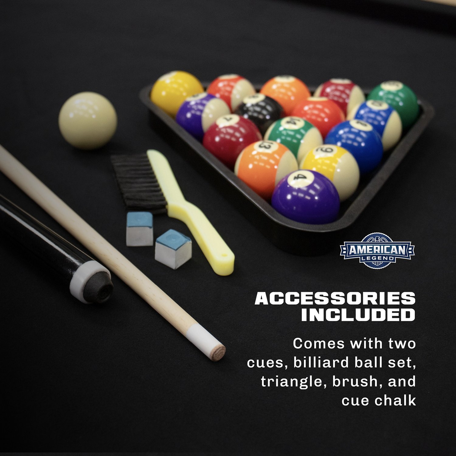 American Legend 84" Westbrook Collection Billiards Table                                                                         - view number 5