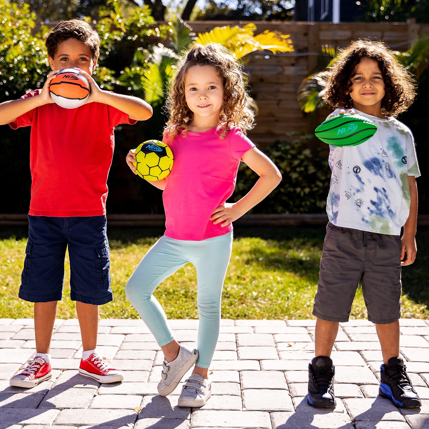 NERF Multi Sport Ball 3-Pack