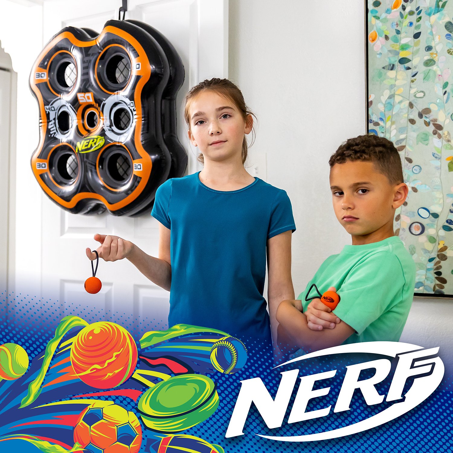 NERF Slingshot Shooting Target Game Set - view number 7