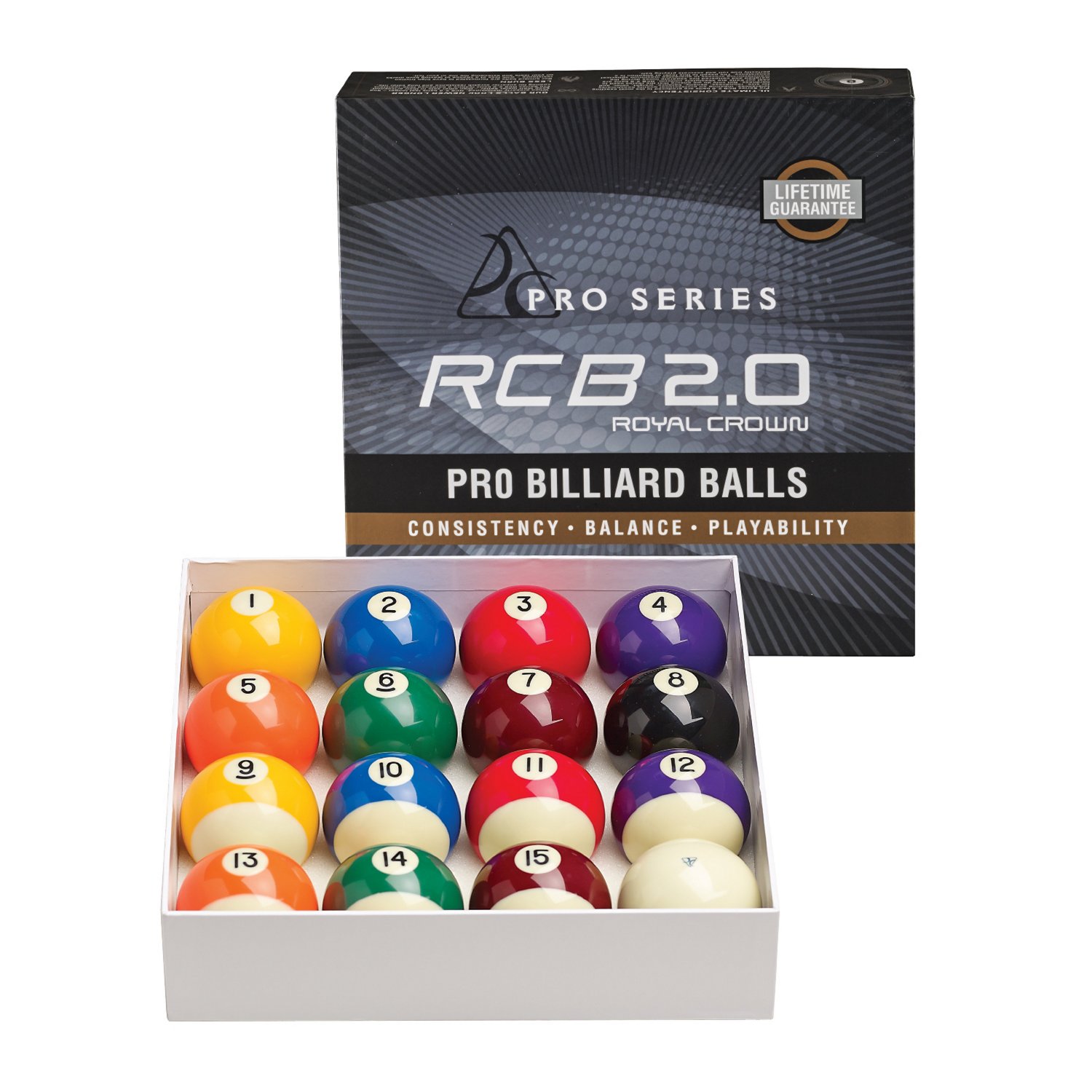 Royal Crown Pool Balls Set