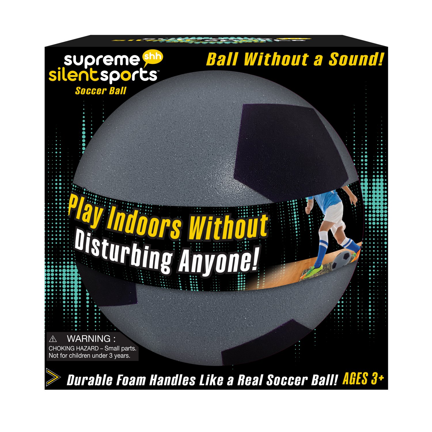 Supreme Silent Sports Soccer Ball                                                                                                - view number 2