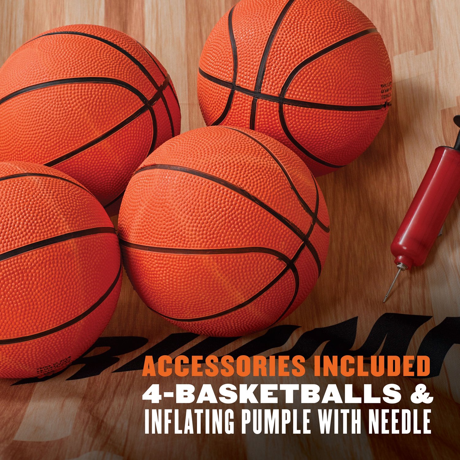 The Triumph Light FX Double Shootout Arcade Basketball Game is equipped with 8 game modes an features a Quick Connect frame. - view number 6