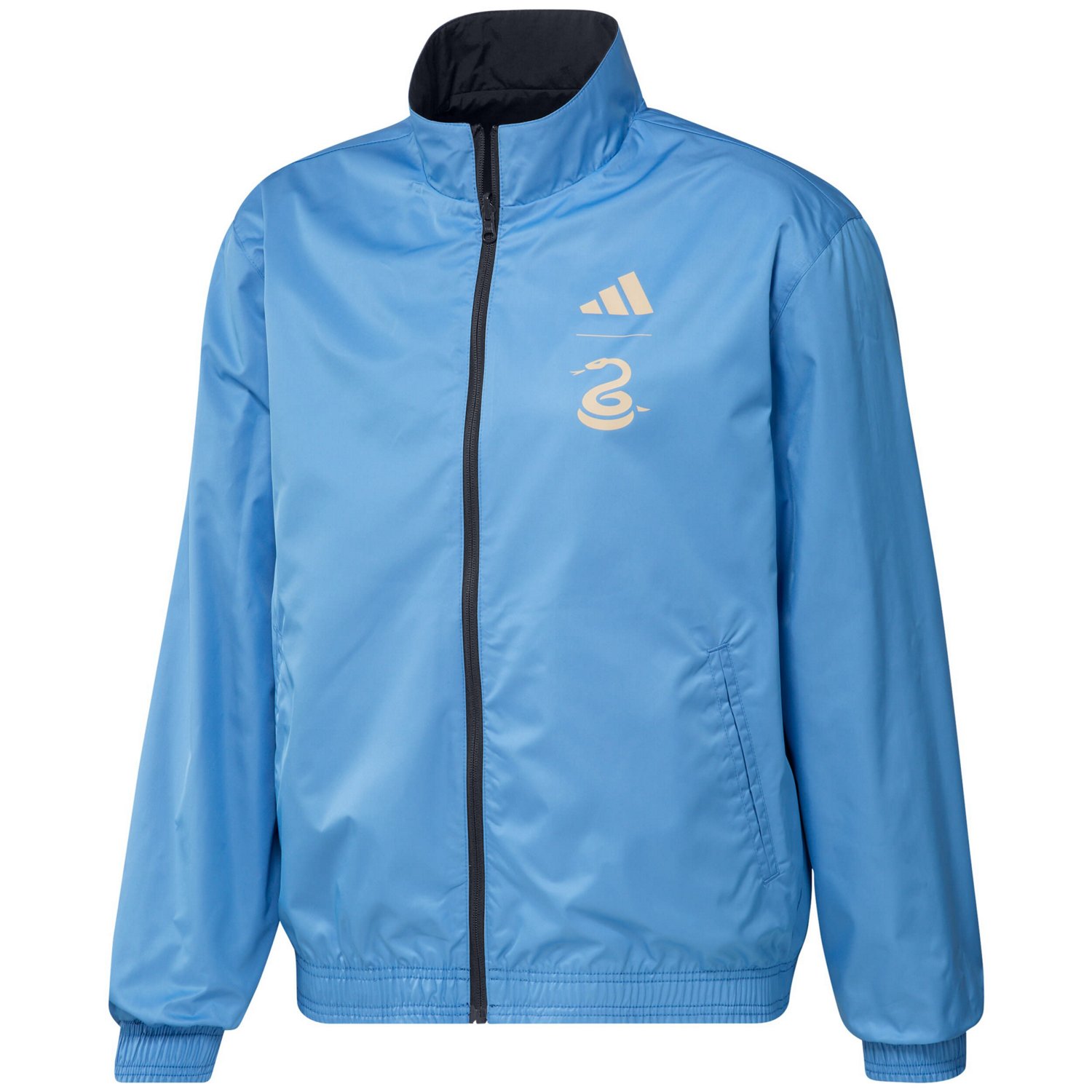 adidas /Light Blue Philadelphia Union 2023 On-Field Anthem Full-Zip Reversible Team Jacket