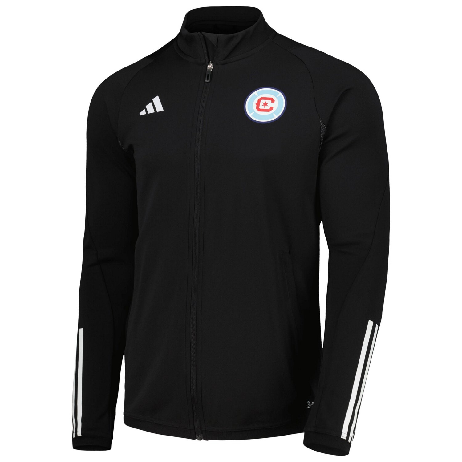 adidas Chicago Fire 2023 On-Field AEROREADY Full-Zip Training Top - view number 2