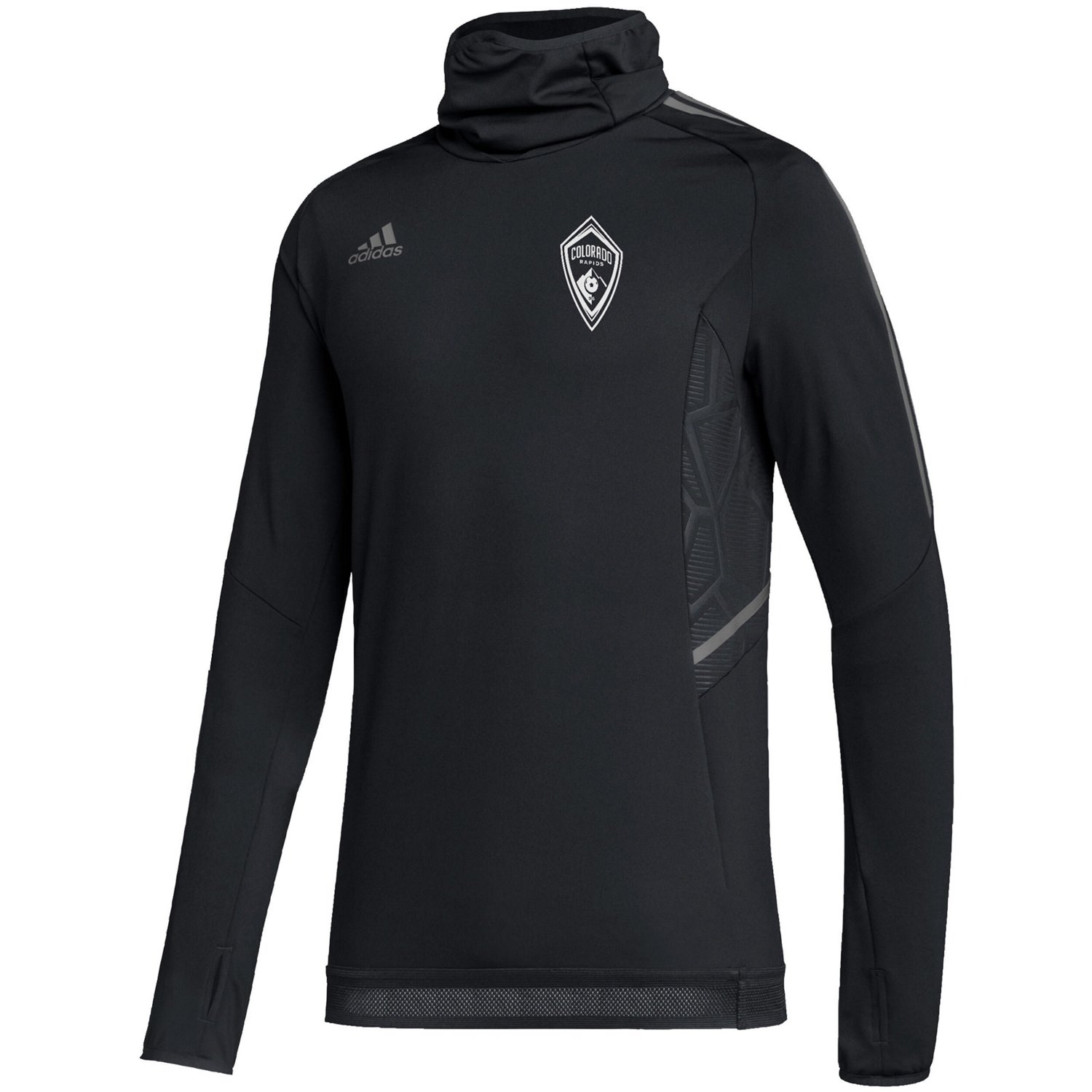 adidas Colorado Rapids COLDRDY Raglan Warmup Pullover Jacket - view number 2