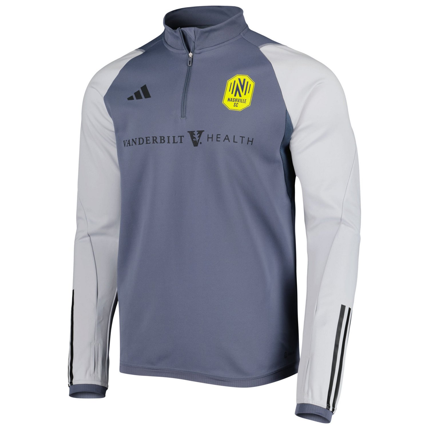 adidas Nashville SC 2023 On-Field AEROREADY Quarter-Zip Training Top - view number 2