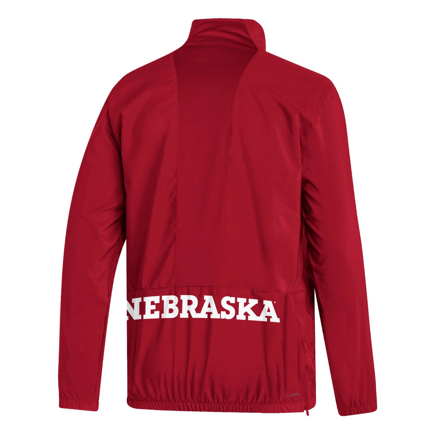 adidas Nebraska Huskers AEROREADY Half-Zip Jacket - view number 3