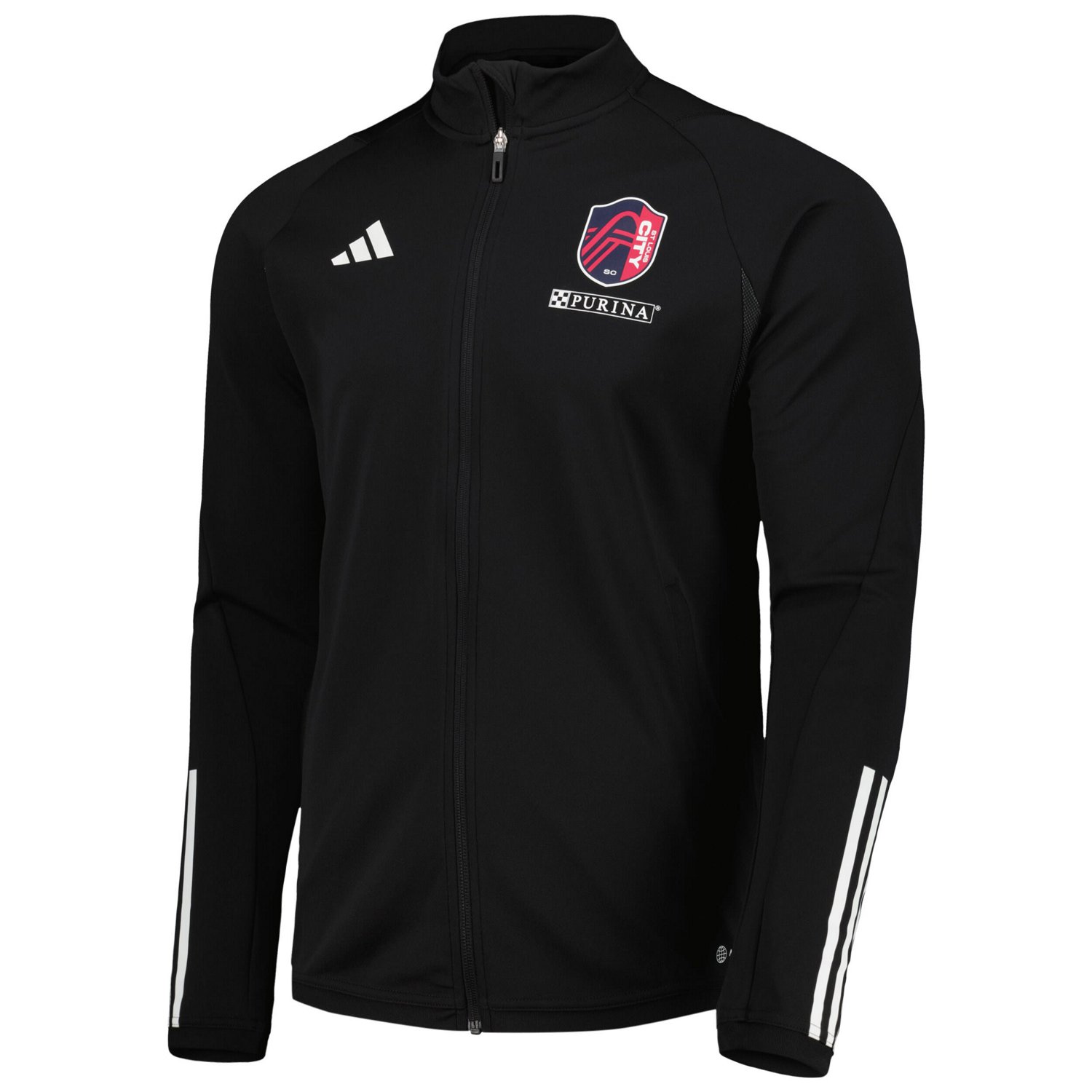 adidas St Louis City SC 2023 On-Field AEROREADY Full-Zip Training Top                                                            - view number 2