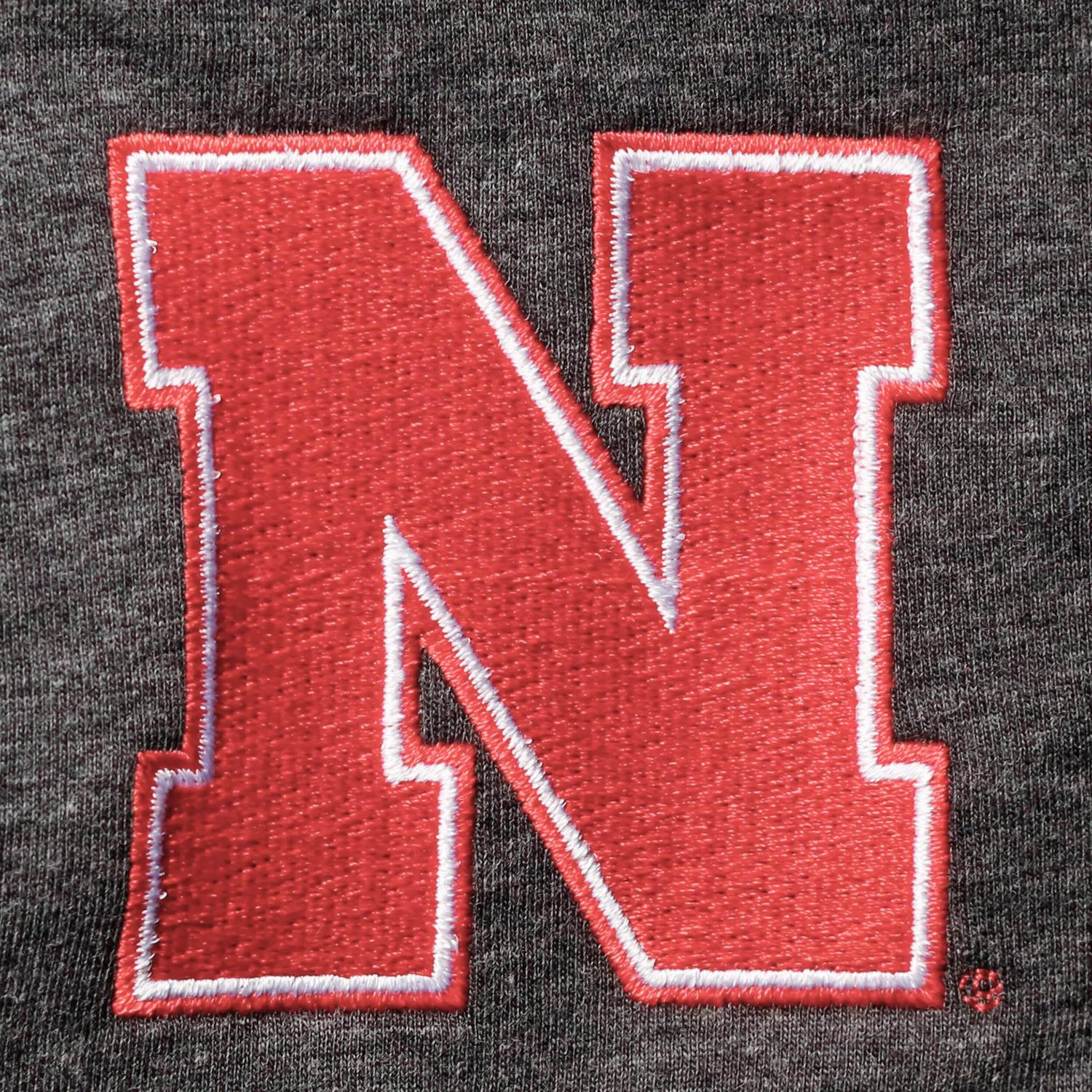 Champion Heathered Nebraska Huskers Field Day Team Quarter-Zip Jacket - view number 3