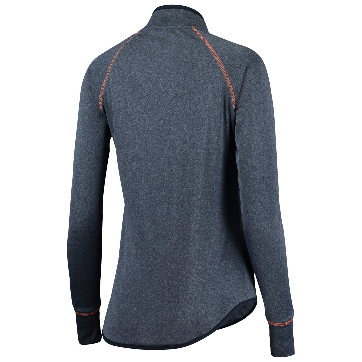 Colosseum Illinois Fighting Illini Stingray Raglan Quarter-Zip Top - view number 3