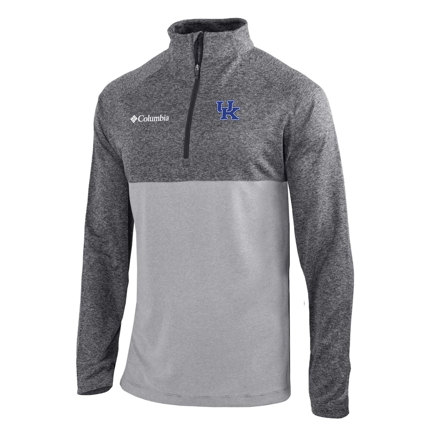 Columbia /Light Kentucky Wildcats Omni-Wick Rockin' It Quarter-Zip Pullover Top                                                  - view number 2