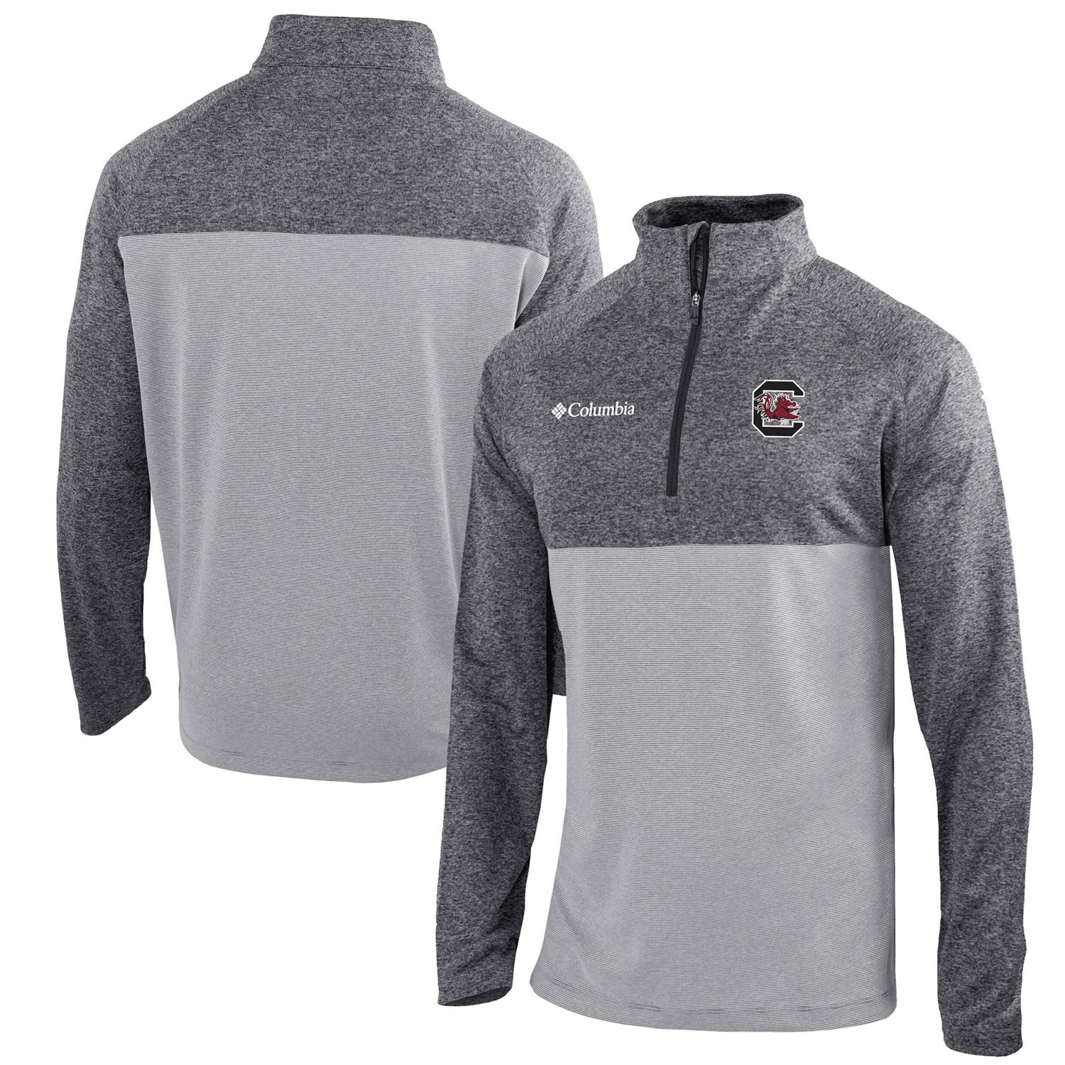 Columbia /Light South Carolina Gamecocks Omni-Wick Rockin' It Quarter-Zip Pullover Top