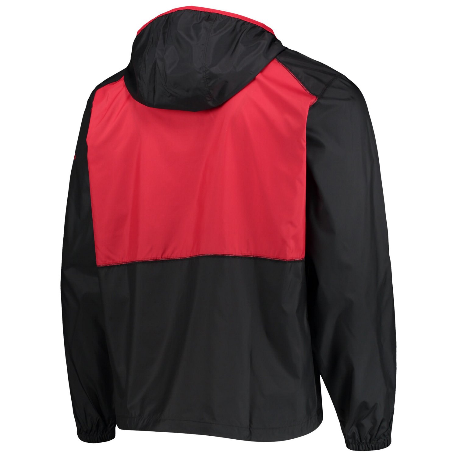 Columbia /Scarlet Nebraska Huskers Flash Forward Hoodie Full-Zip Lightweight Windbreaker - view number 3
