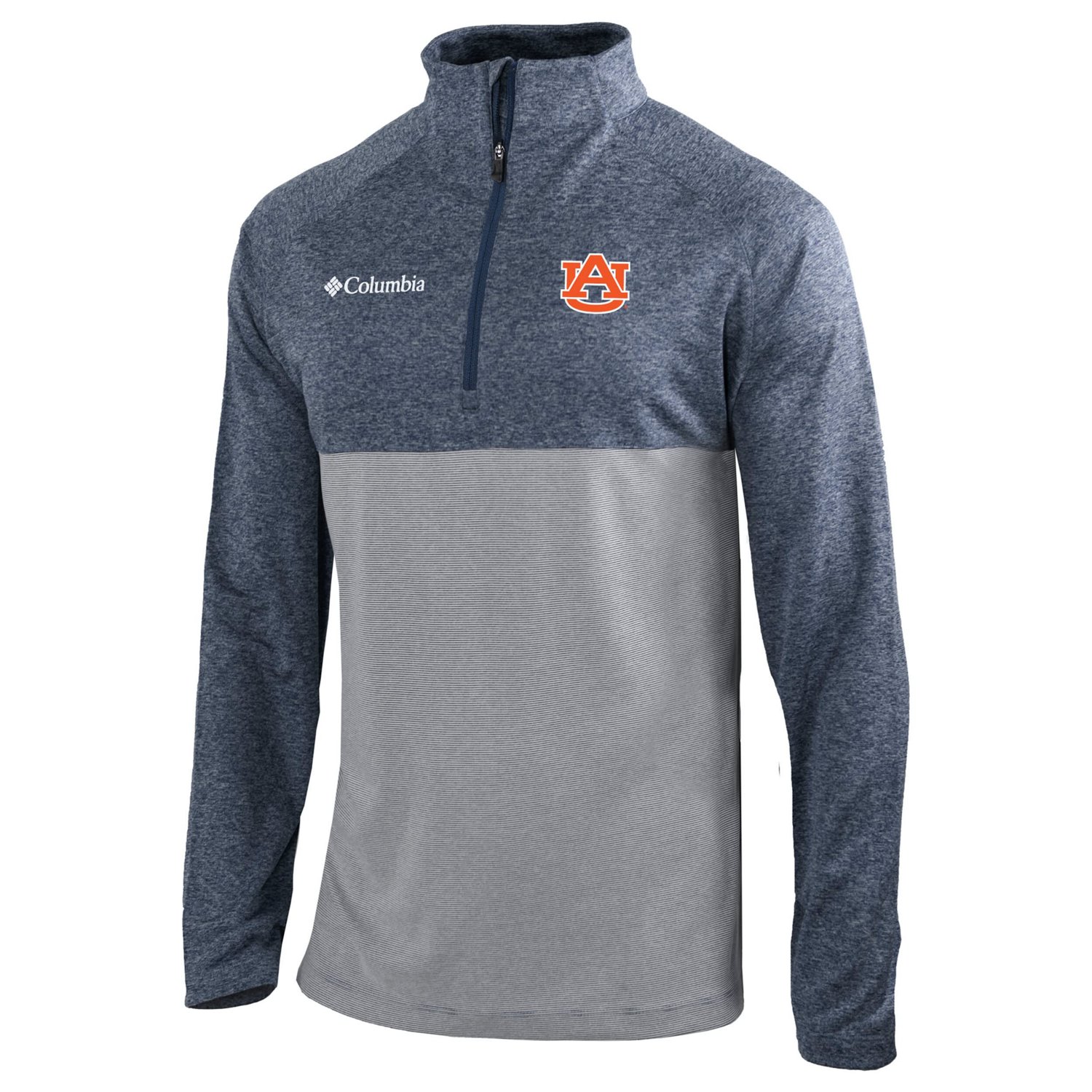 Columbia Auburn Tigers Omni-Wick Rockin' It Quarter-Zip Pullover Jacket - view number 2